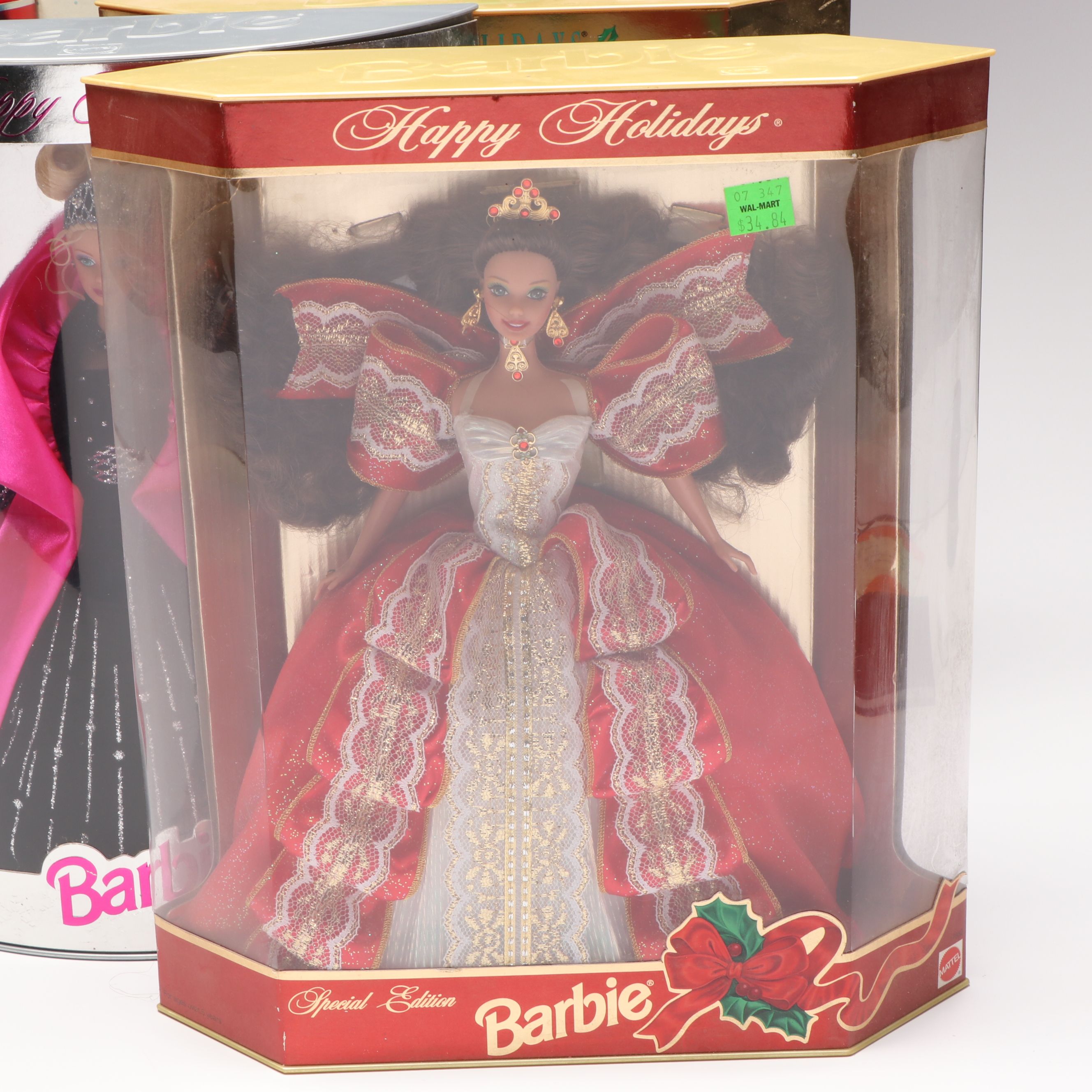 Special Edition "Celebration Barbie" and "Happy Holidays" Vintage Barbie Dolls