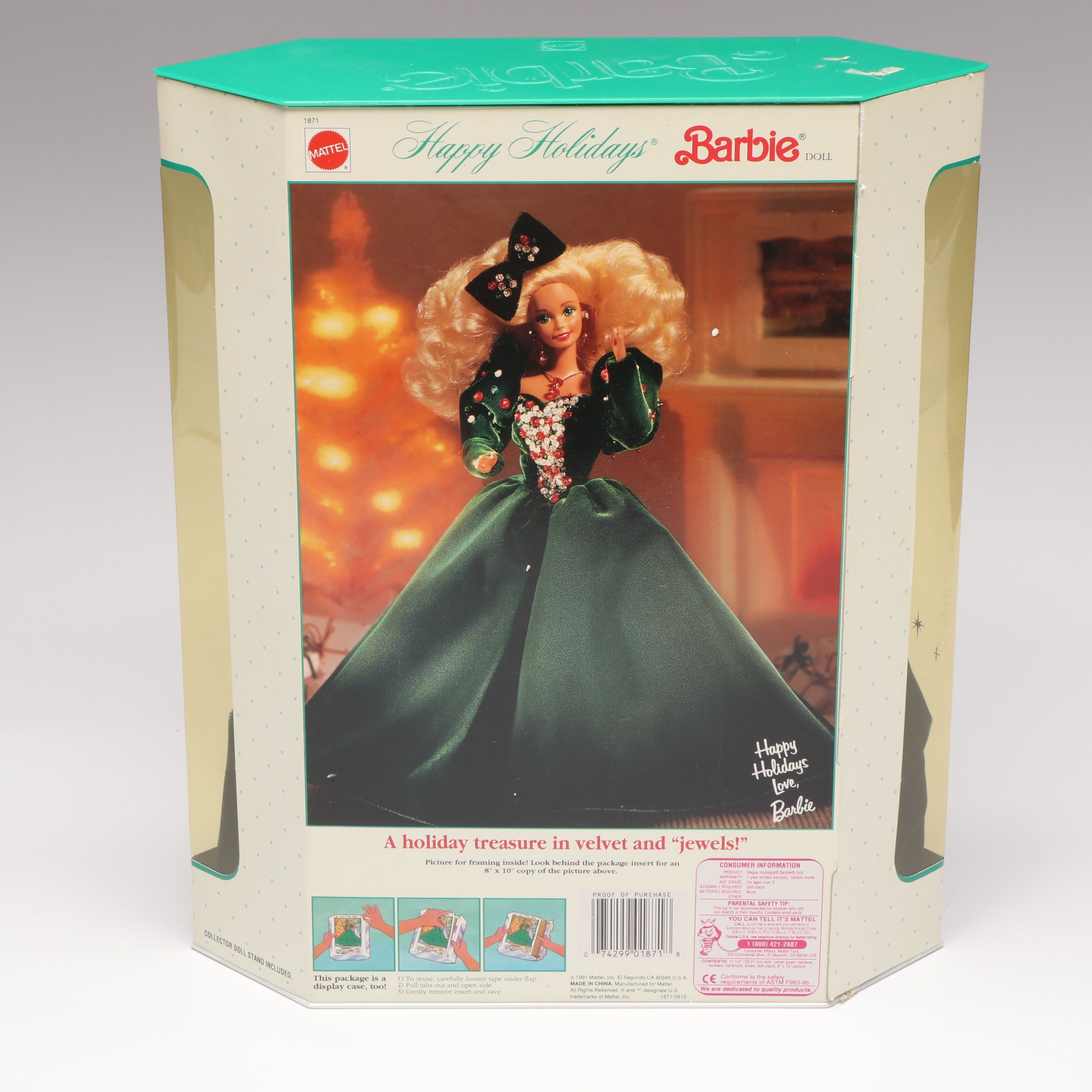 Special Edition "Celebration Barbie" and "Happy Holidays" Vintage Barbie Dolls