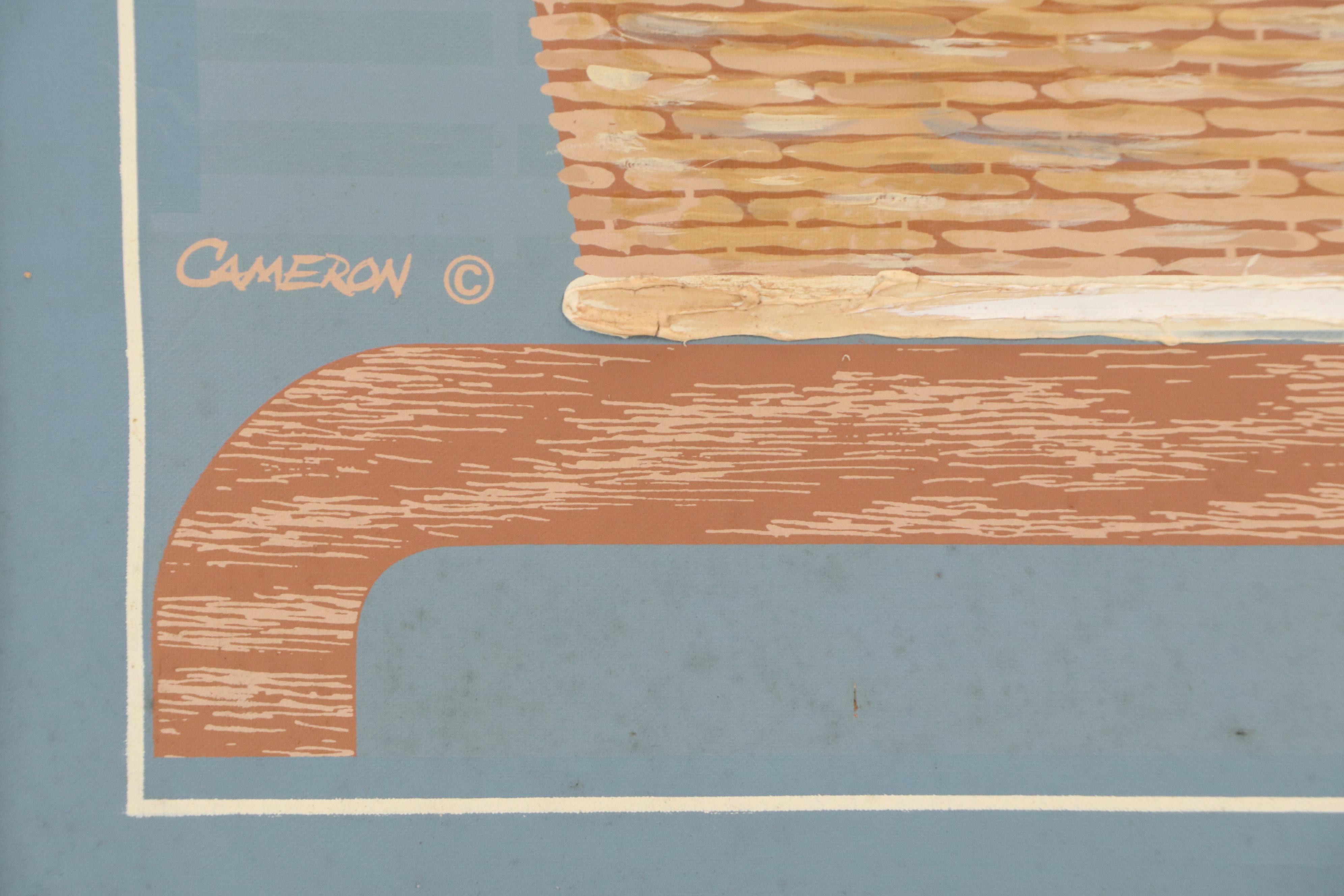 Embellished Giclée Diptychs of Vases with Branches, Mid to Late 20th Century