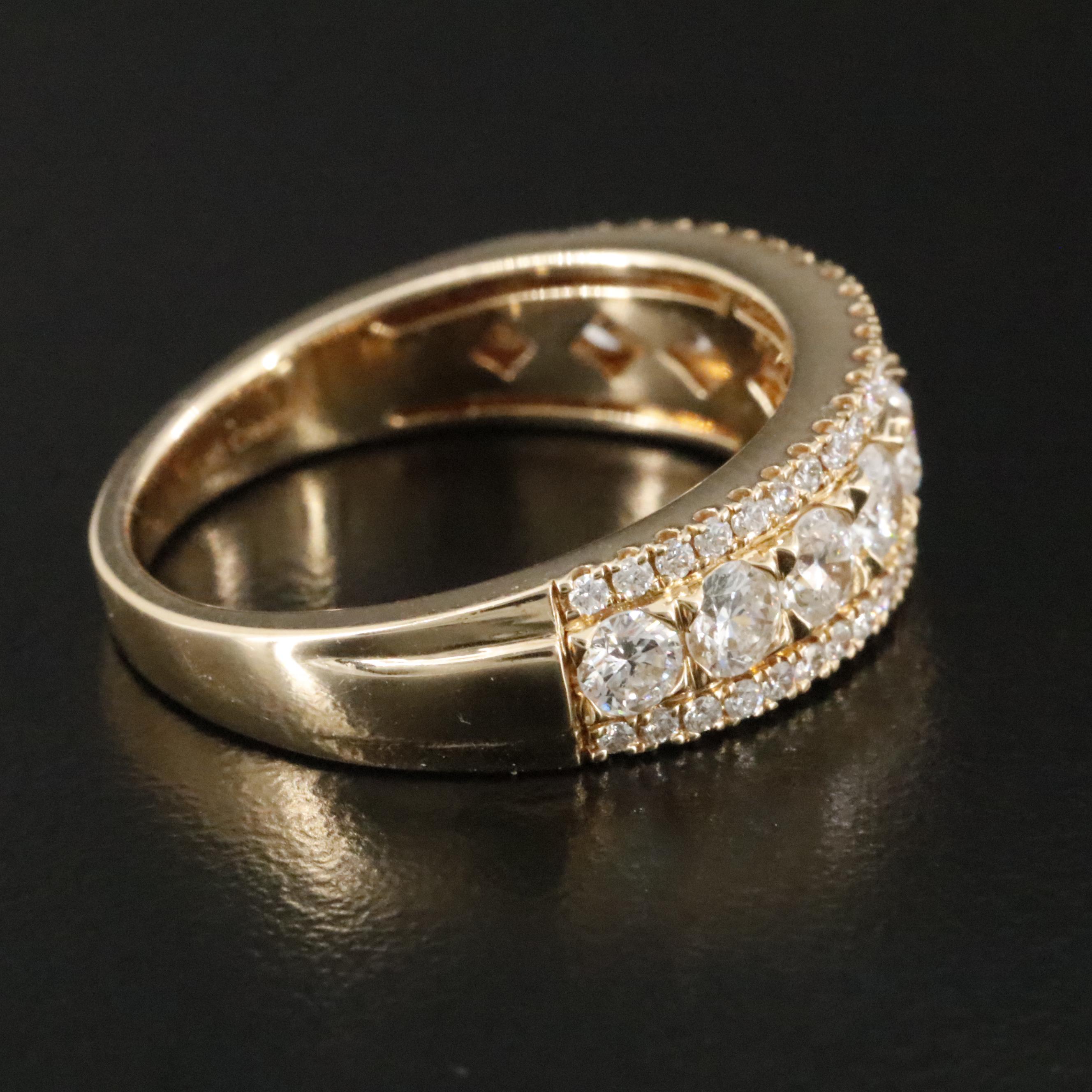 14K 1.25 CTW Lab Grown Diamond Band