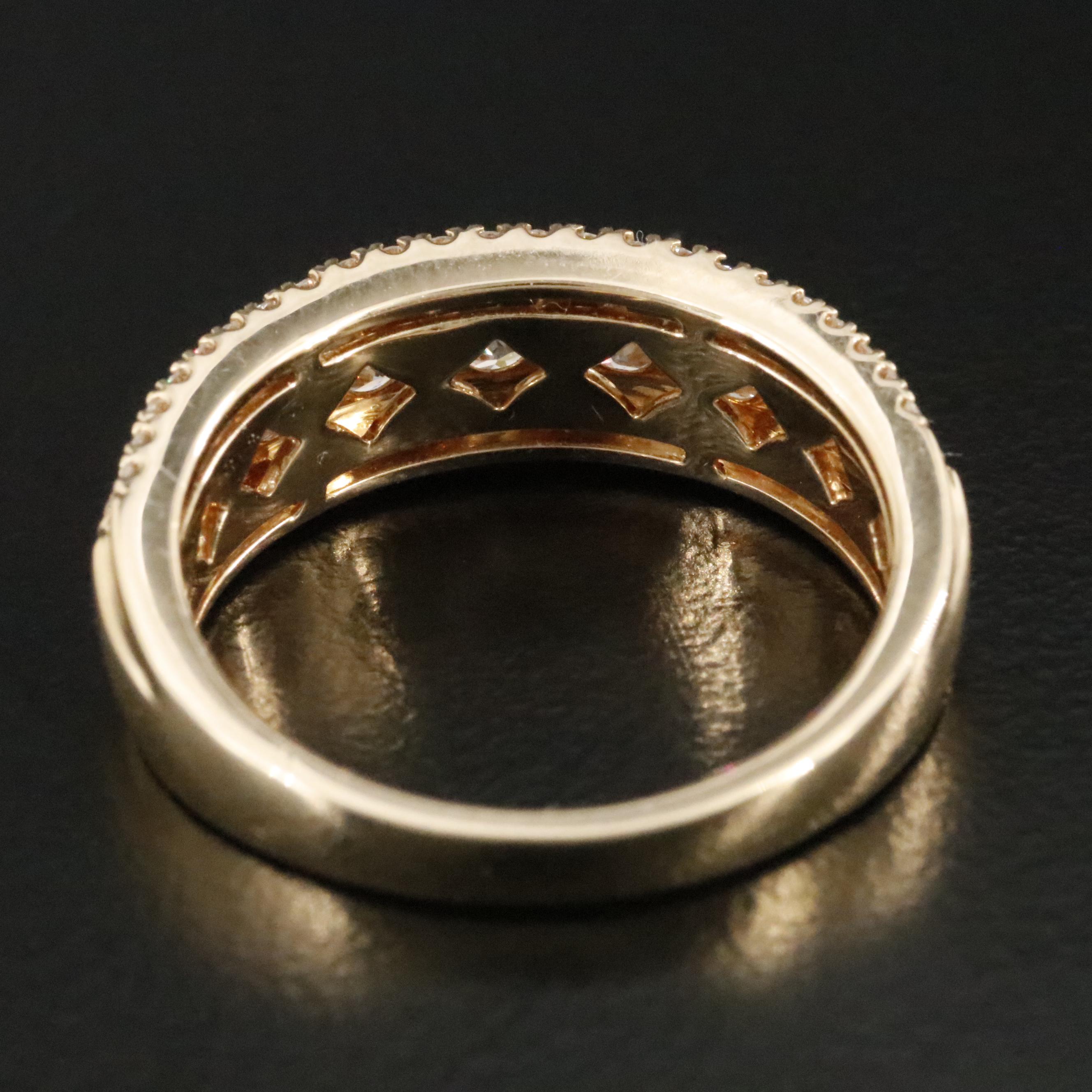 14K 1.25 CTW Lab Grown Diamond Band