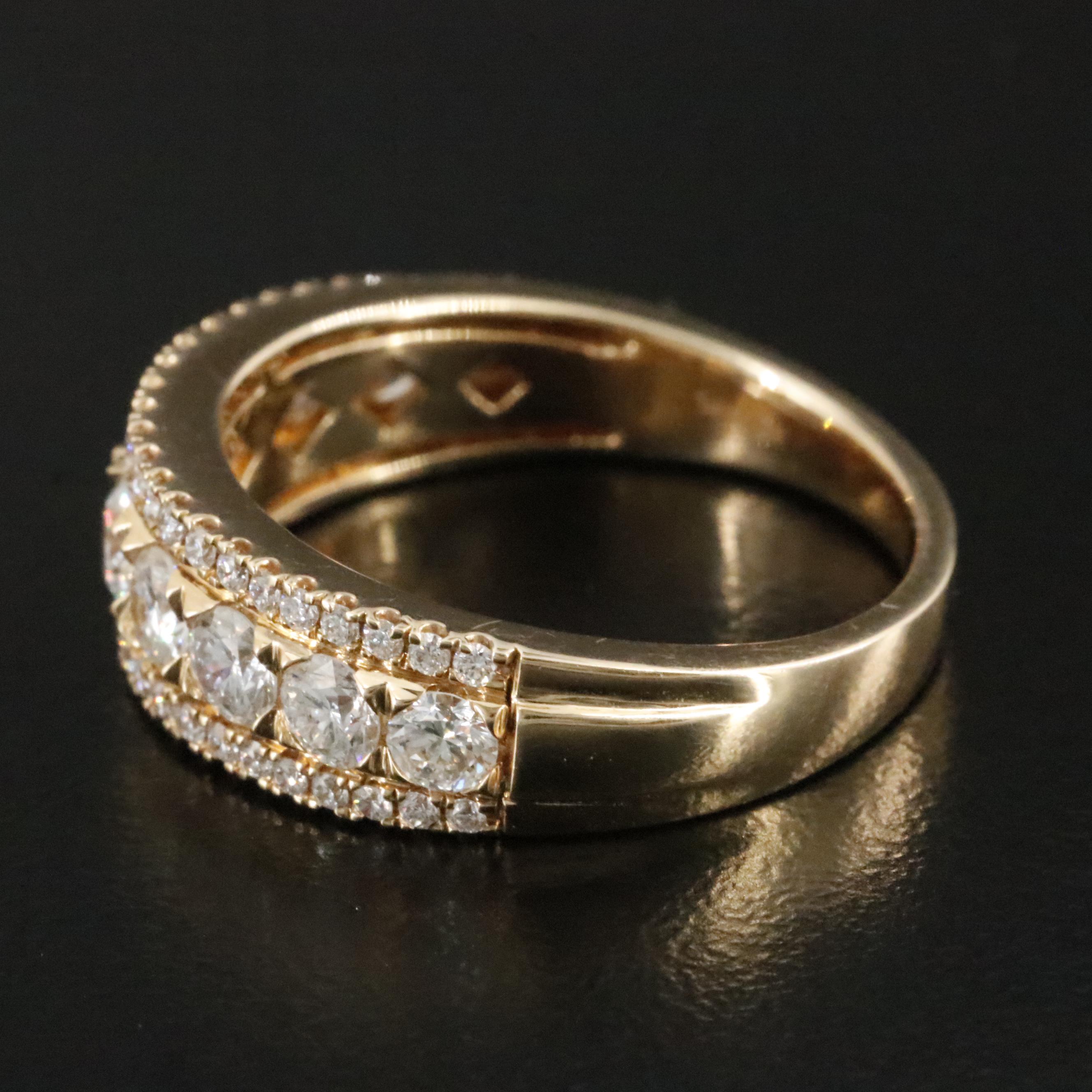 14K 1.25 CTW Lab Grown Diamond Band