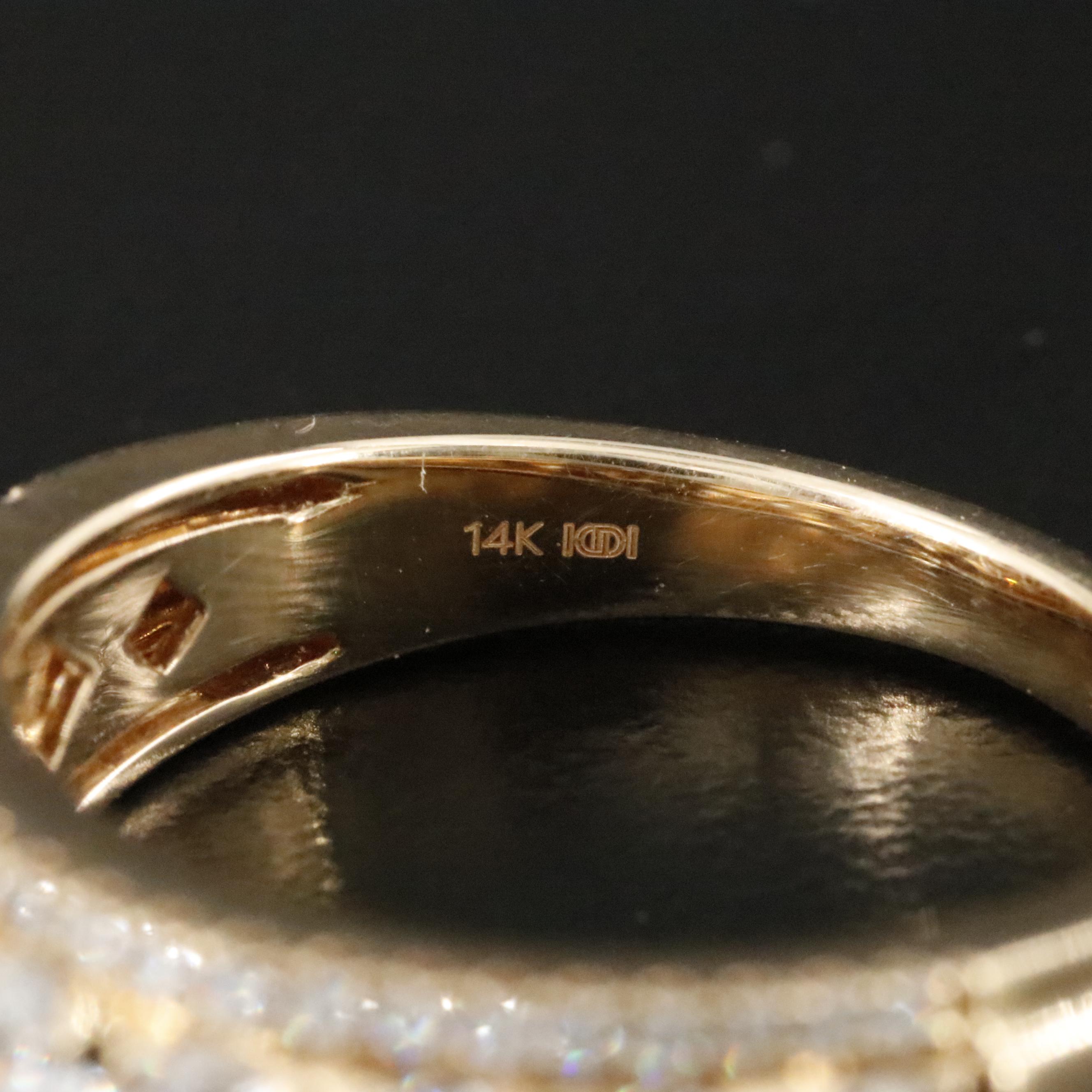 14K 1.25 CTW Lab Grown Diamond Band