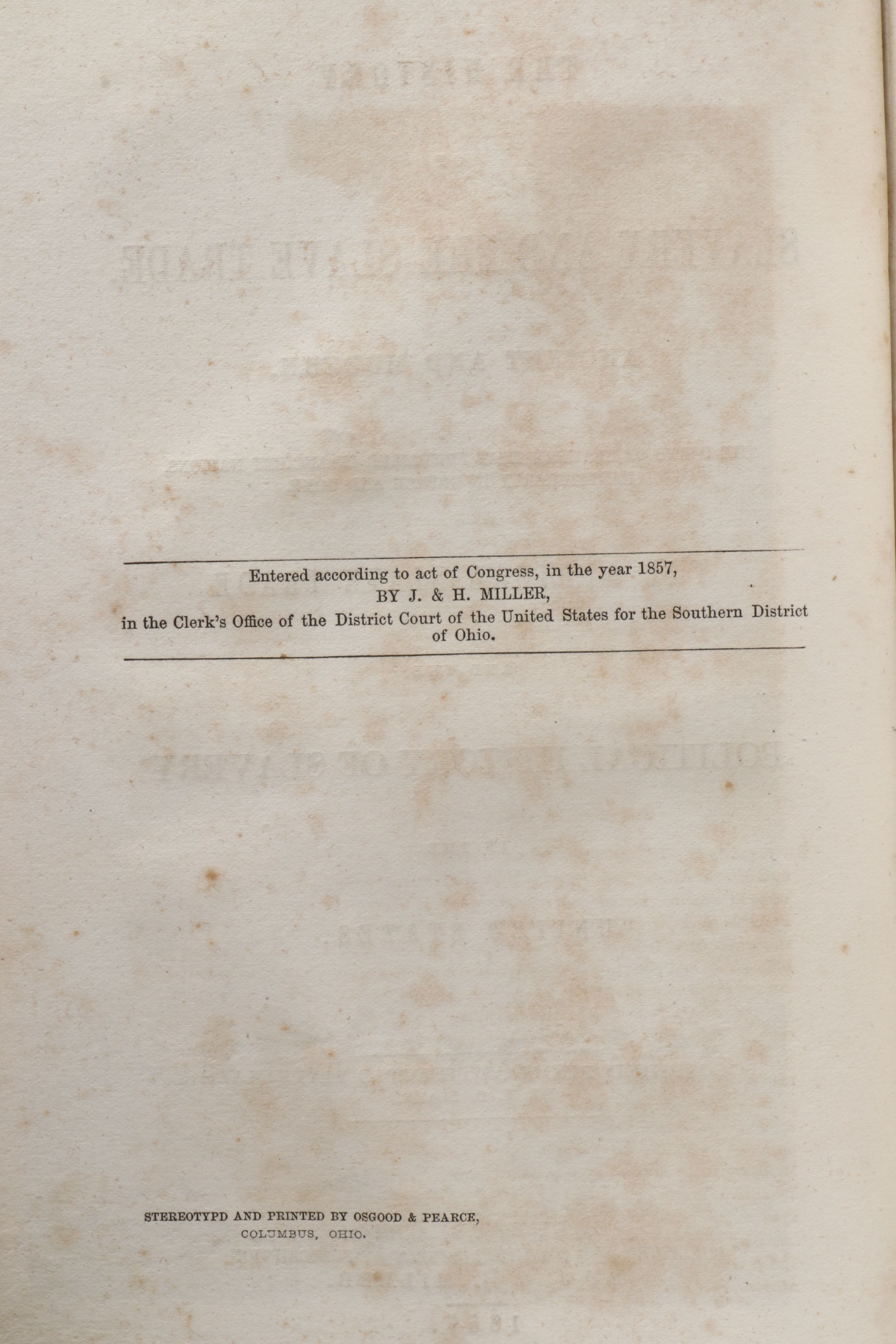 "The History of Slavery and the Slave Trade" Compiled by W. G. Black, 1857