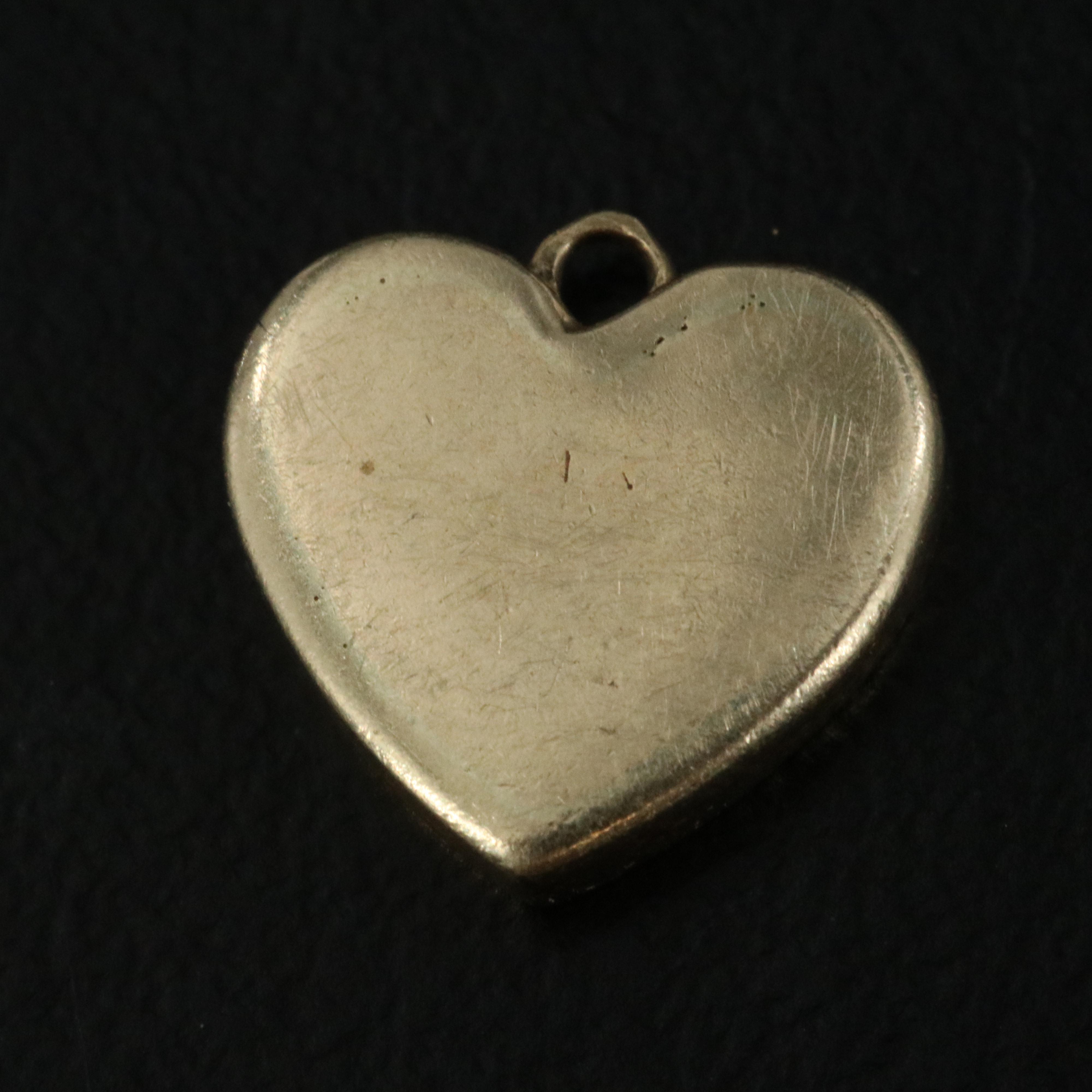 14K 0.12 CTW Diamond Pave Heart Pendant