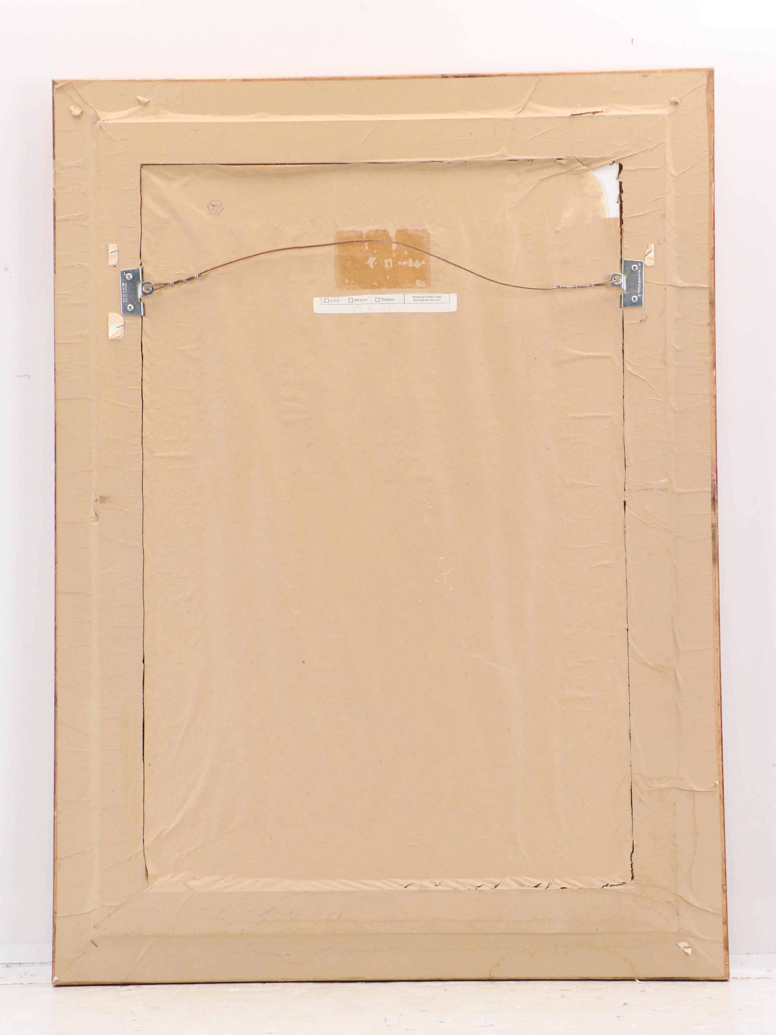 After Jan Frans Verhas Offset Lithograph "Broken Flower Pot," Late 20th Century