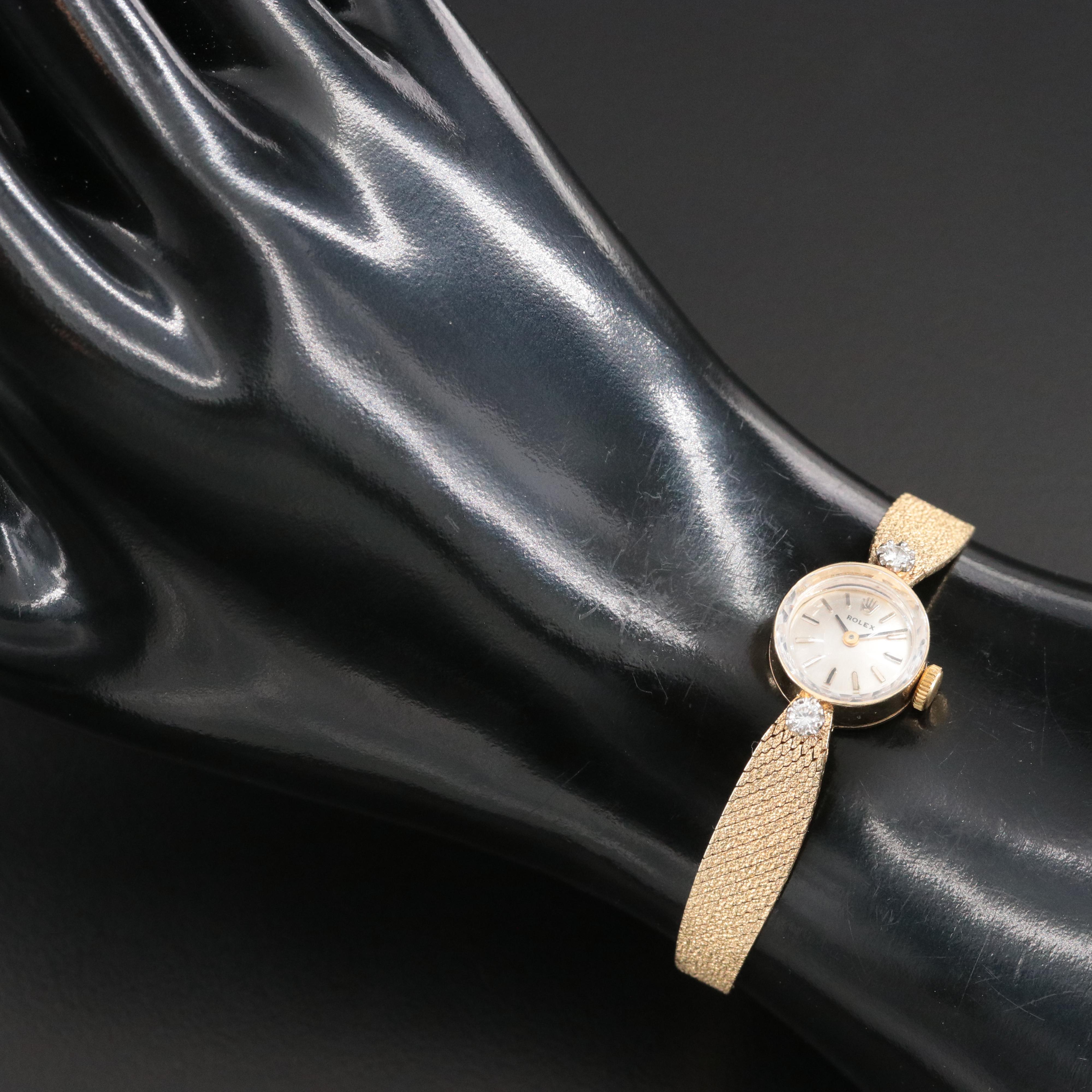 Rolex Orchid 14K Vintage Cocktail Watch