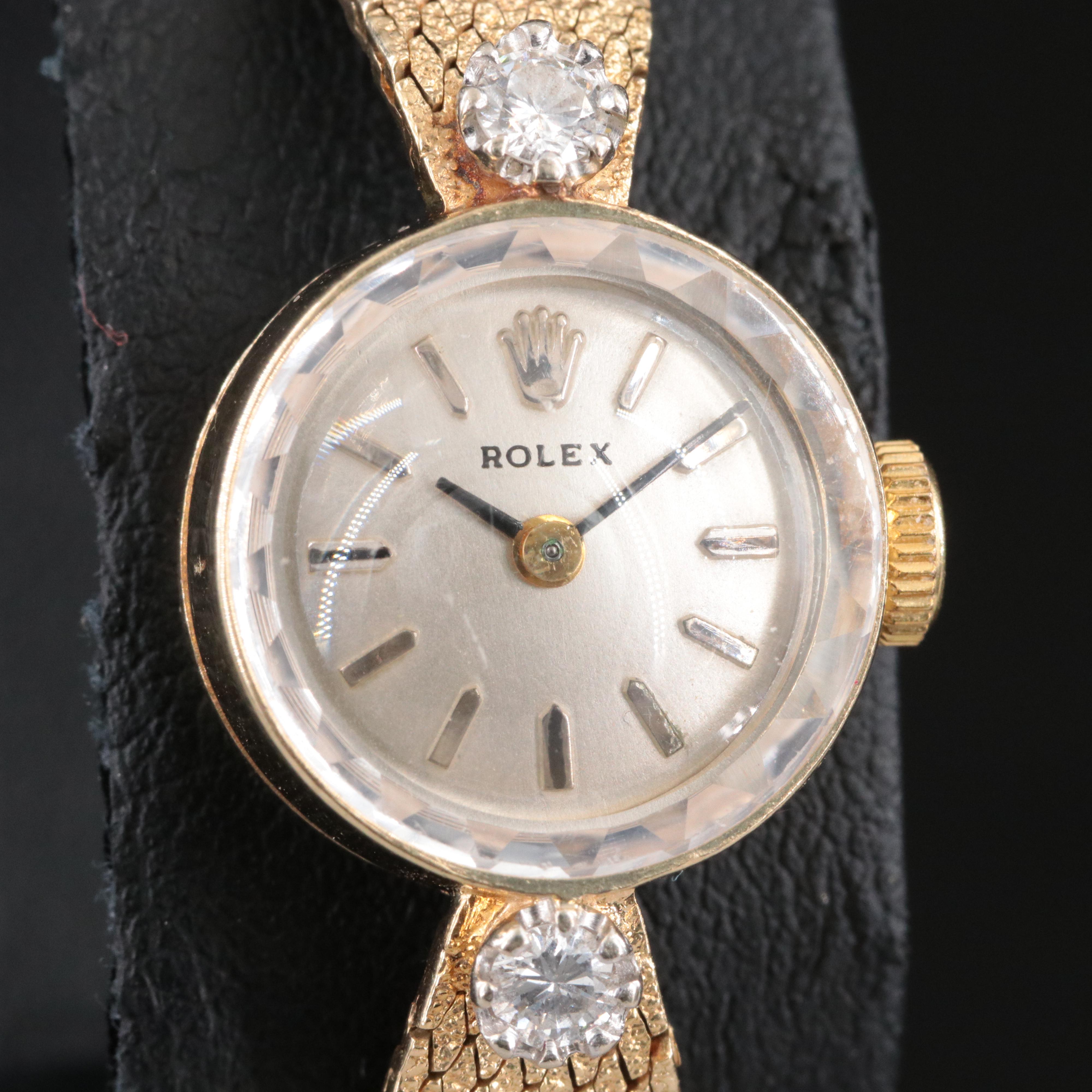Rolex Orchid 14K Vintage Cocktail Watch