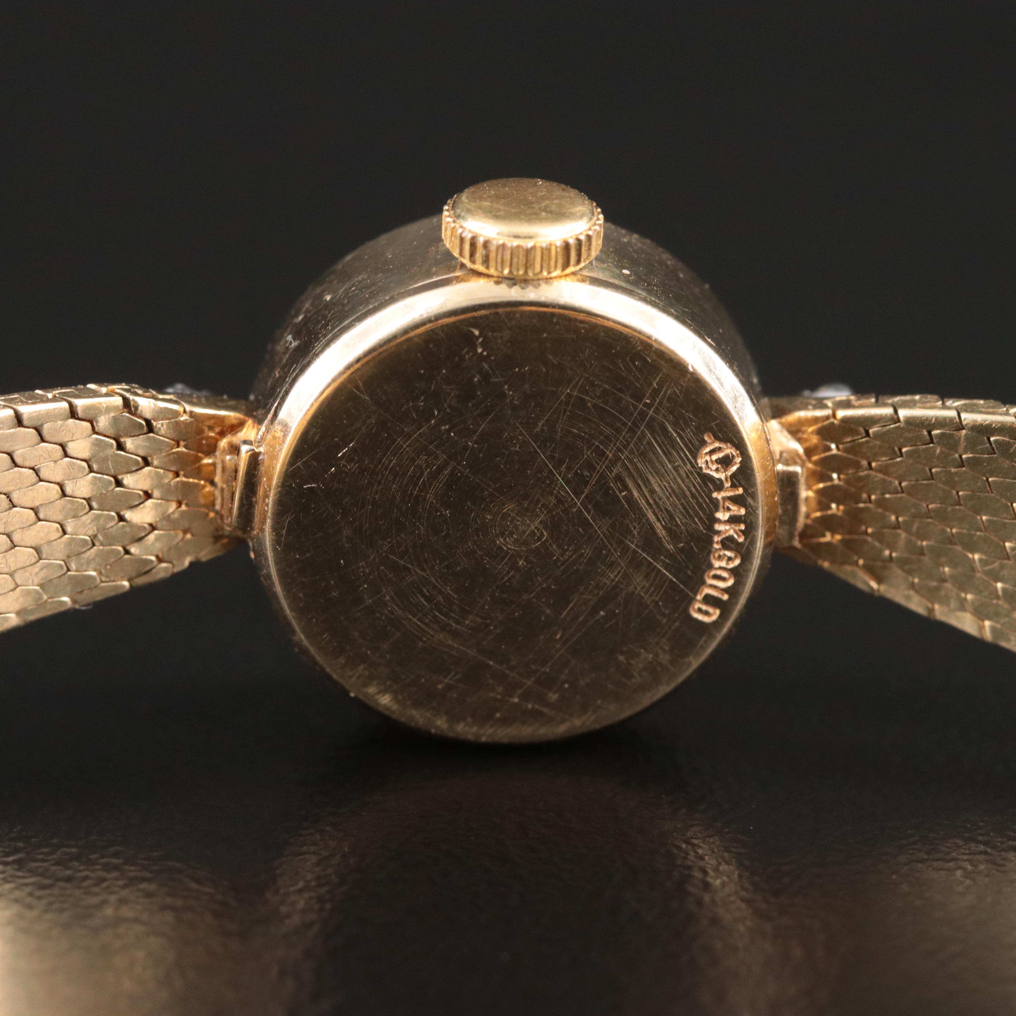 Rolex Orchid 14K Vintage Cocktail Watch