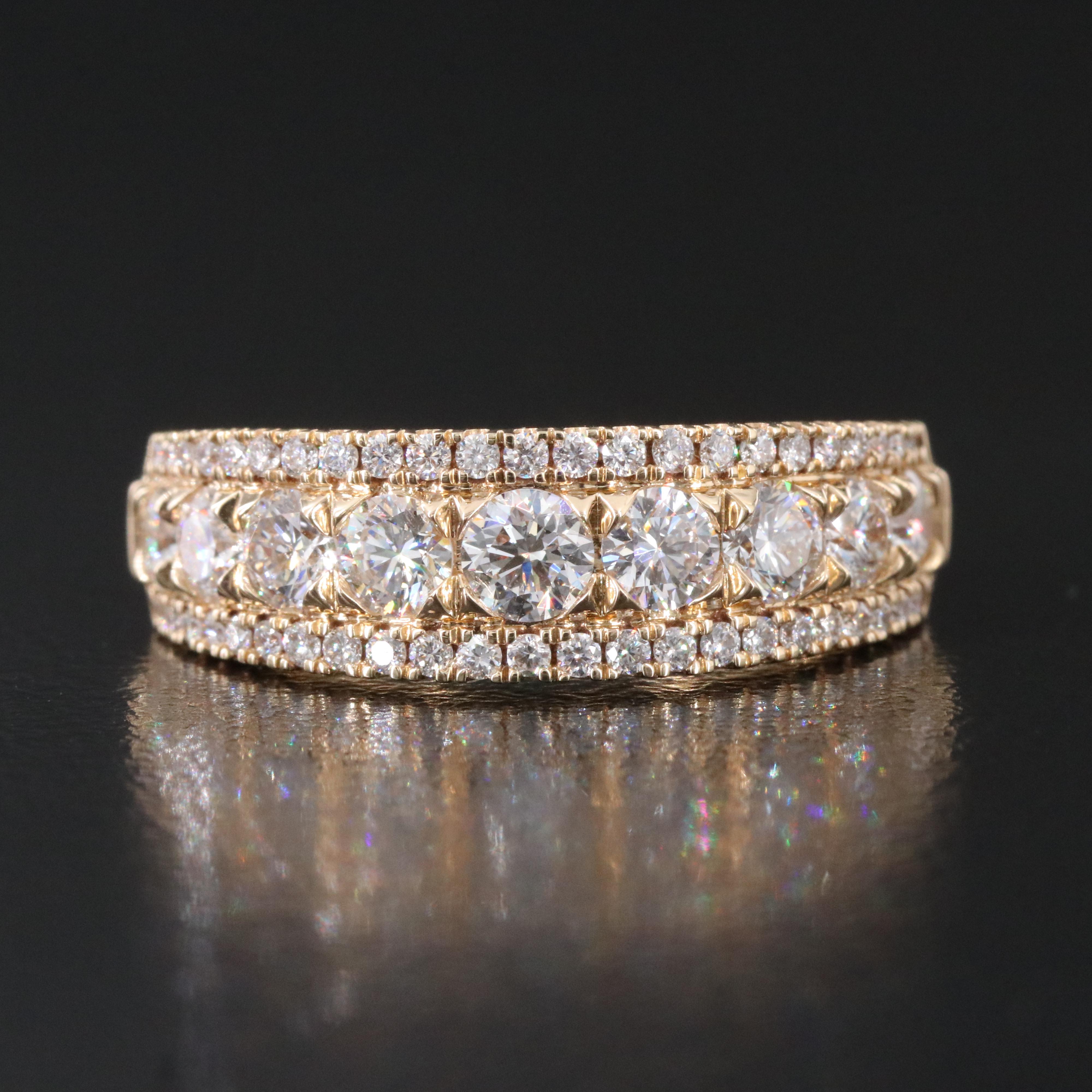 14K 1.25 CTW Lab Grown Diamond Ring