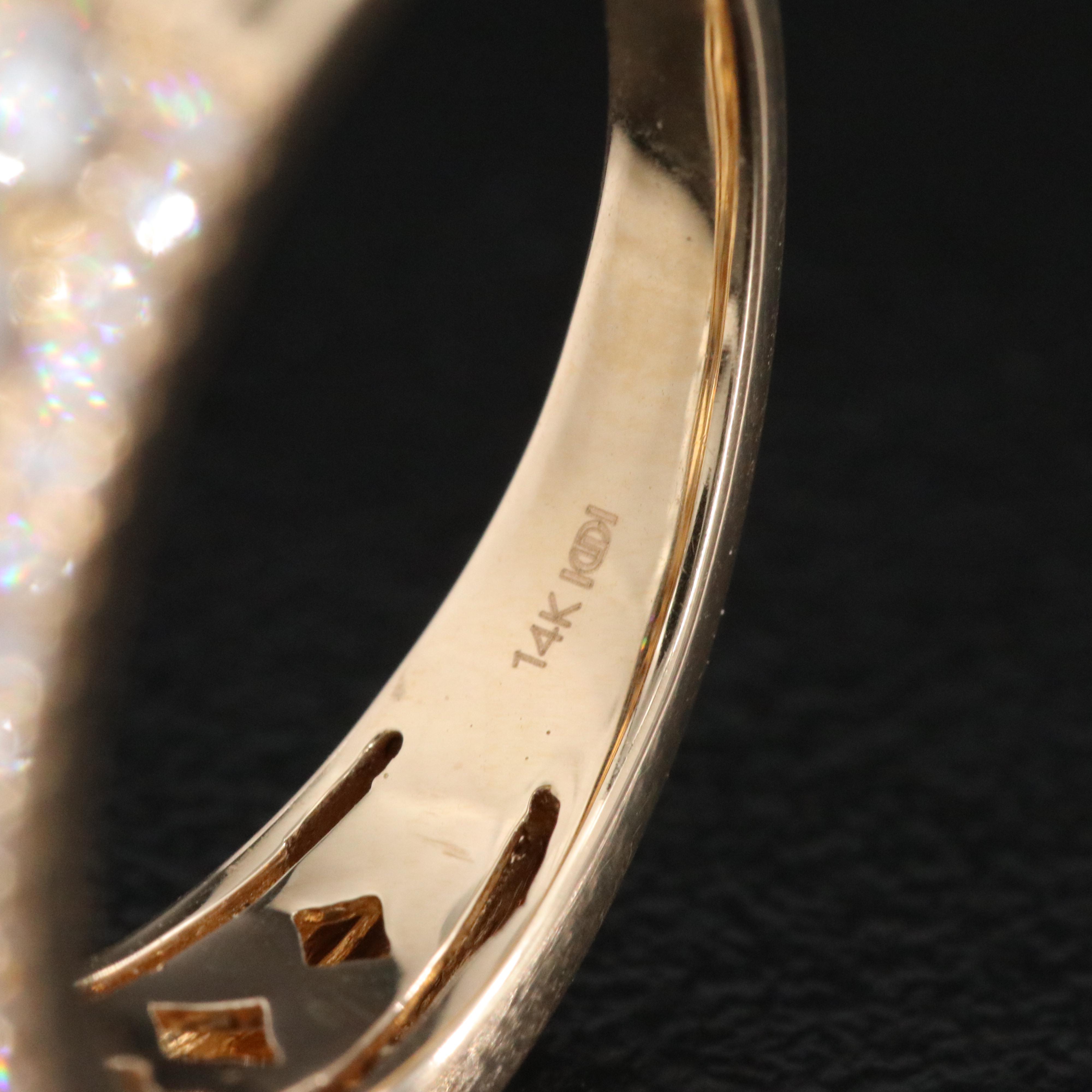 14K 1.25 CTW Lab Grown Diamond Ring