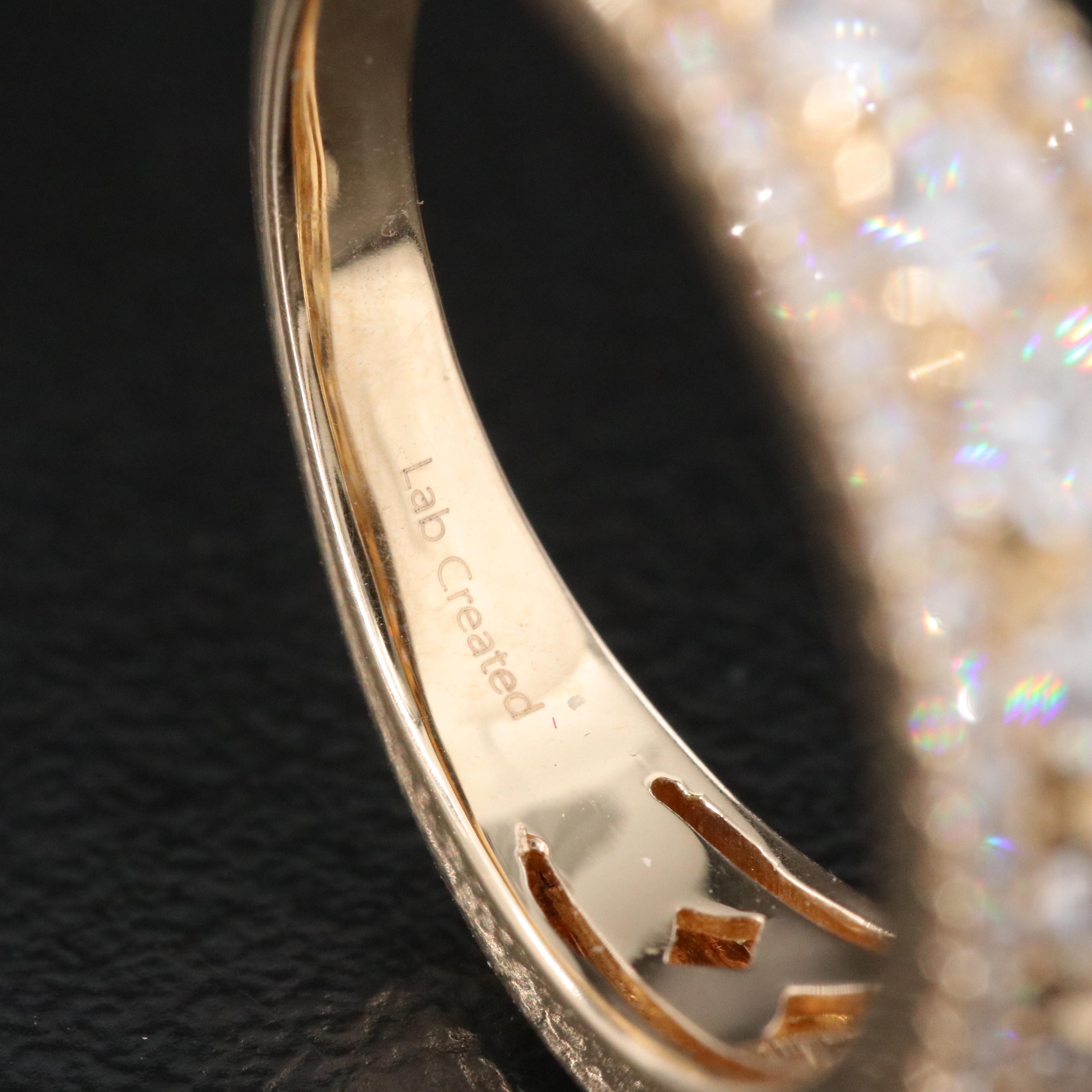 14K 1.25 CTW Lab Grown Diamond Ring