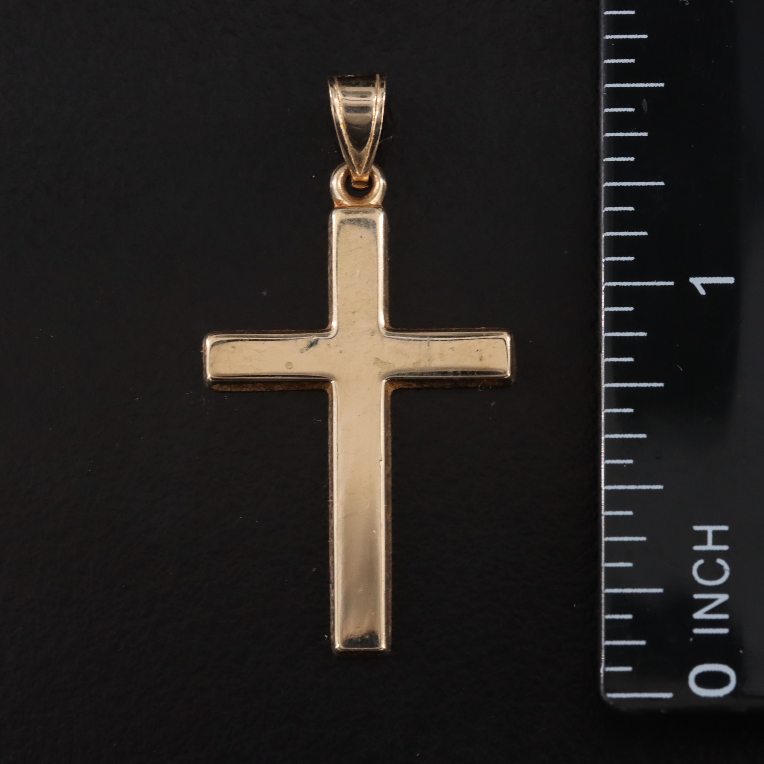 10K and 14K Cross Pendants Including Krementz