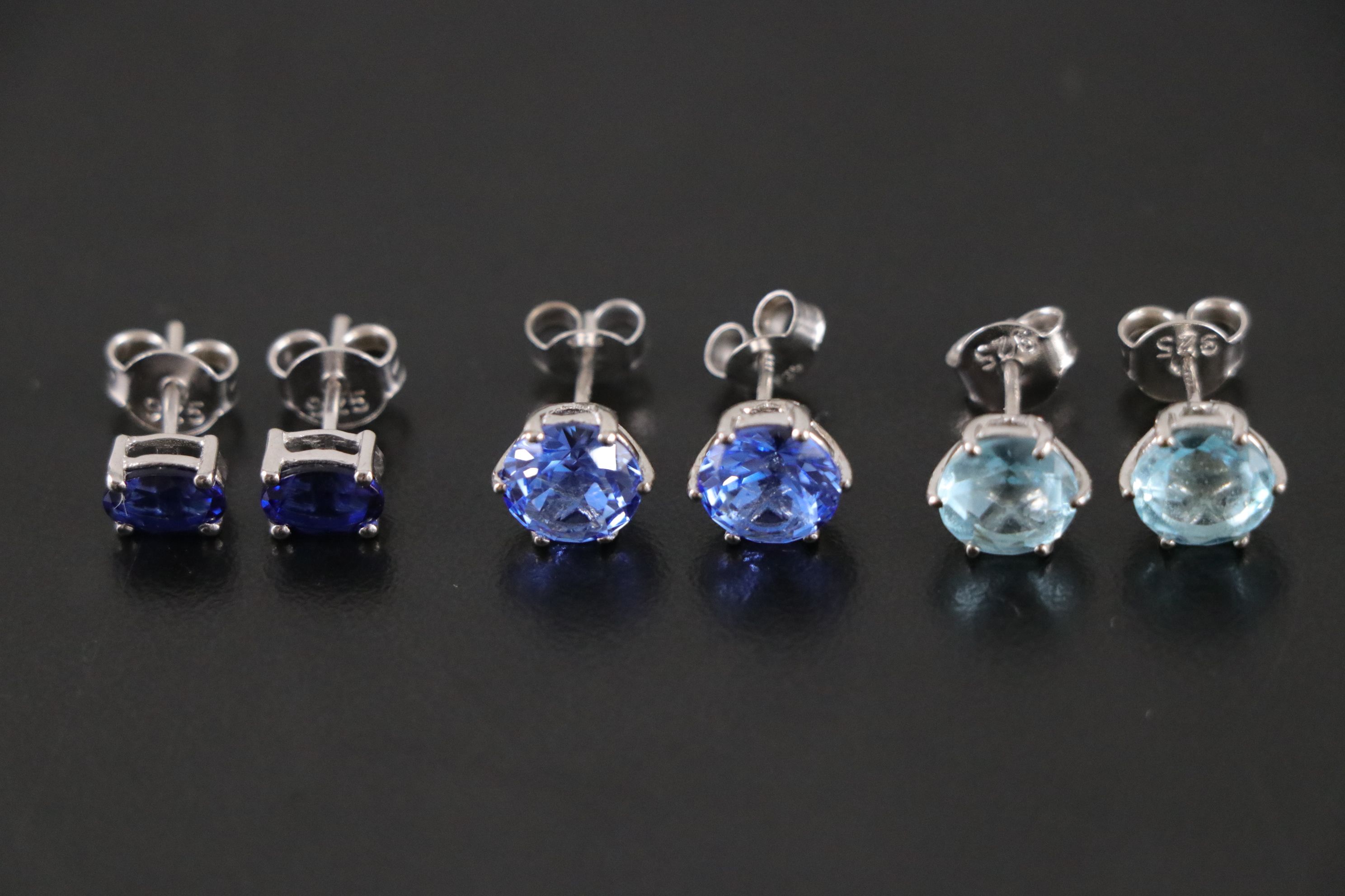 14 Assorted Sterling Silver Rings, Necklaces and Earrings