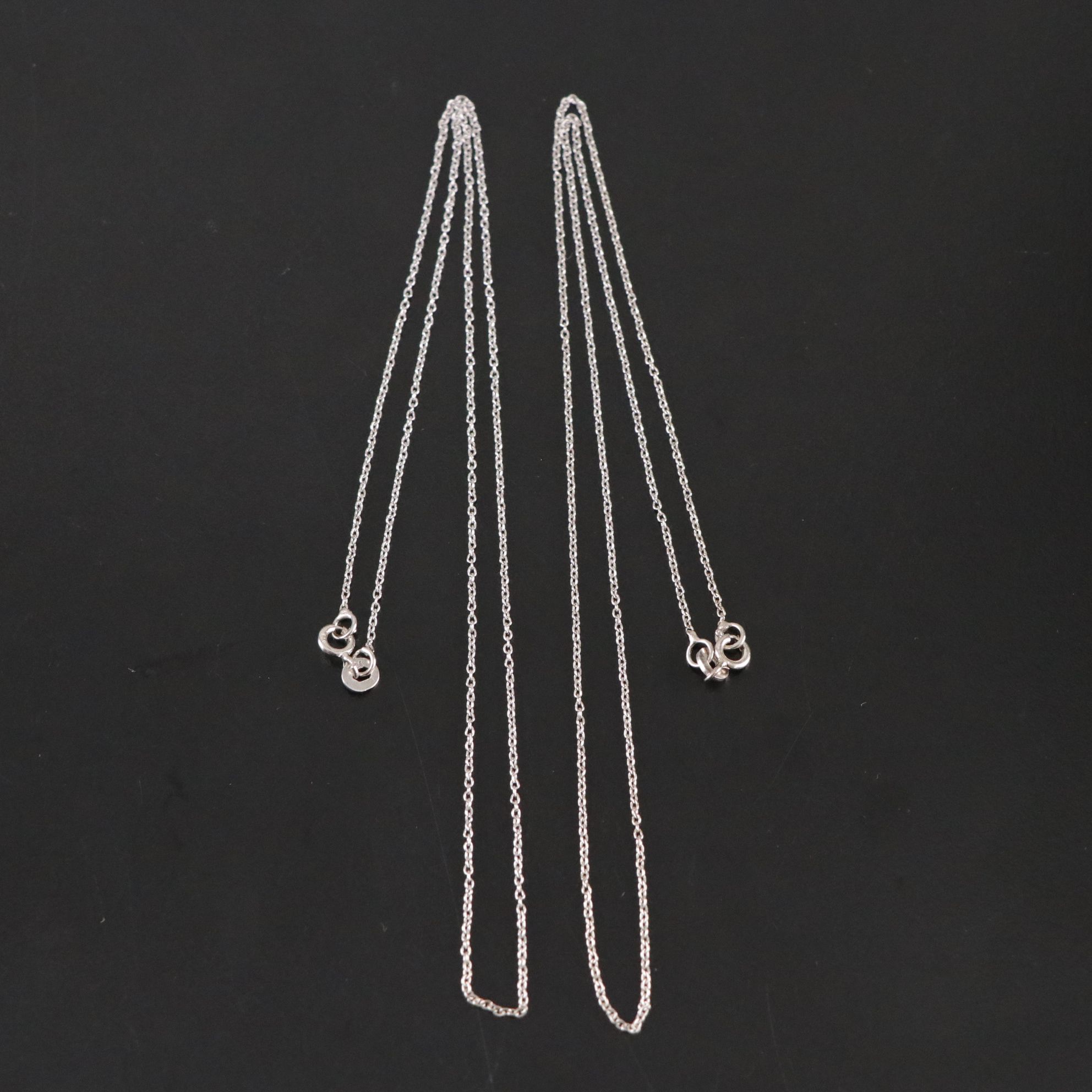 14 Assorted Sterling Silver Rings, Necklaces and Earrings