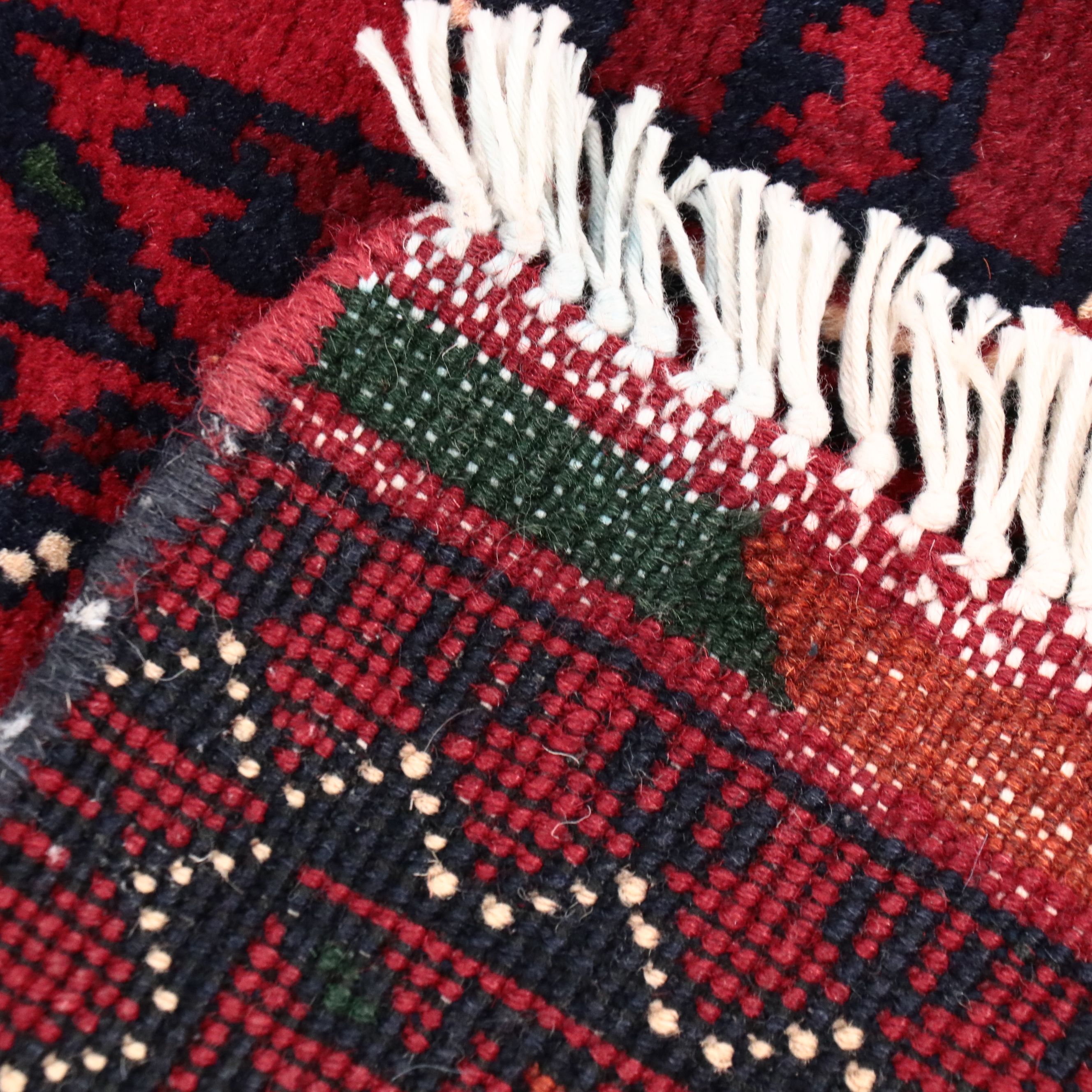 3'1 x 5'4 Hand-Knotted Afghan Kunduz Area Rug