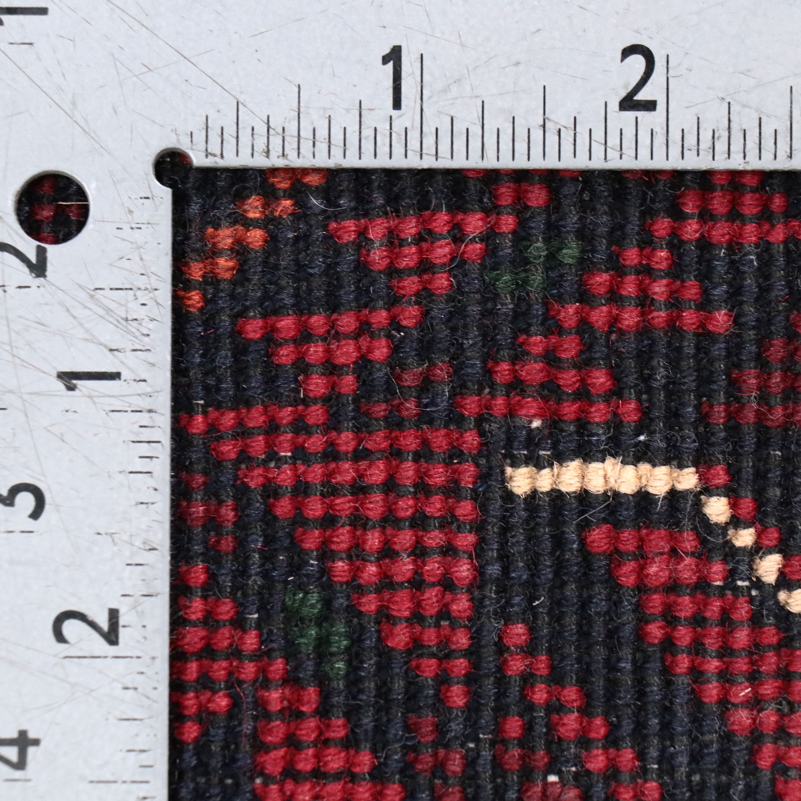 3'1 x 5'4 Hand-Knotted Afghan Kunduz Area Rug