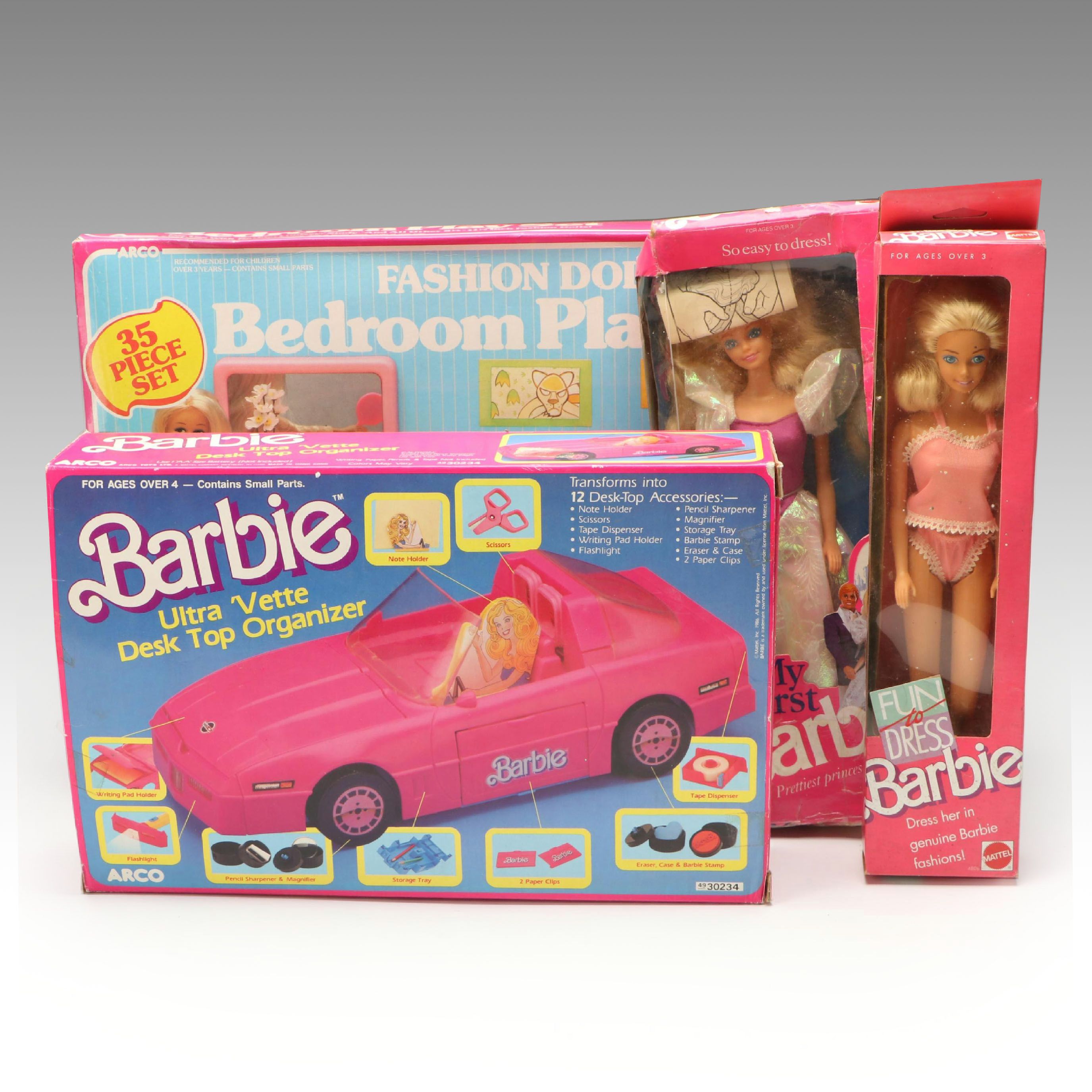 Mattel "Fun to Dress" with More Barbie Dolls and Accessories