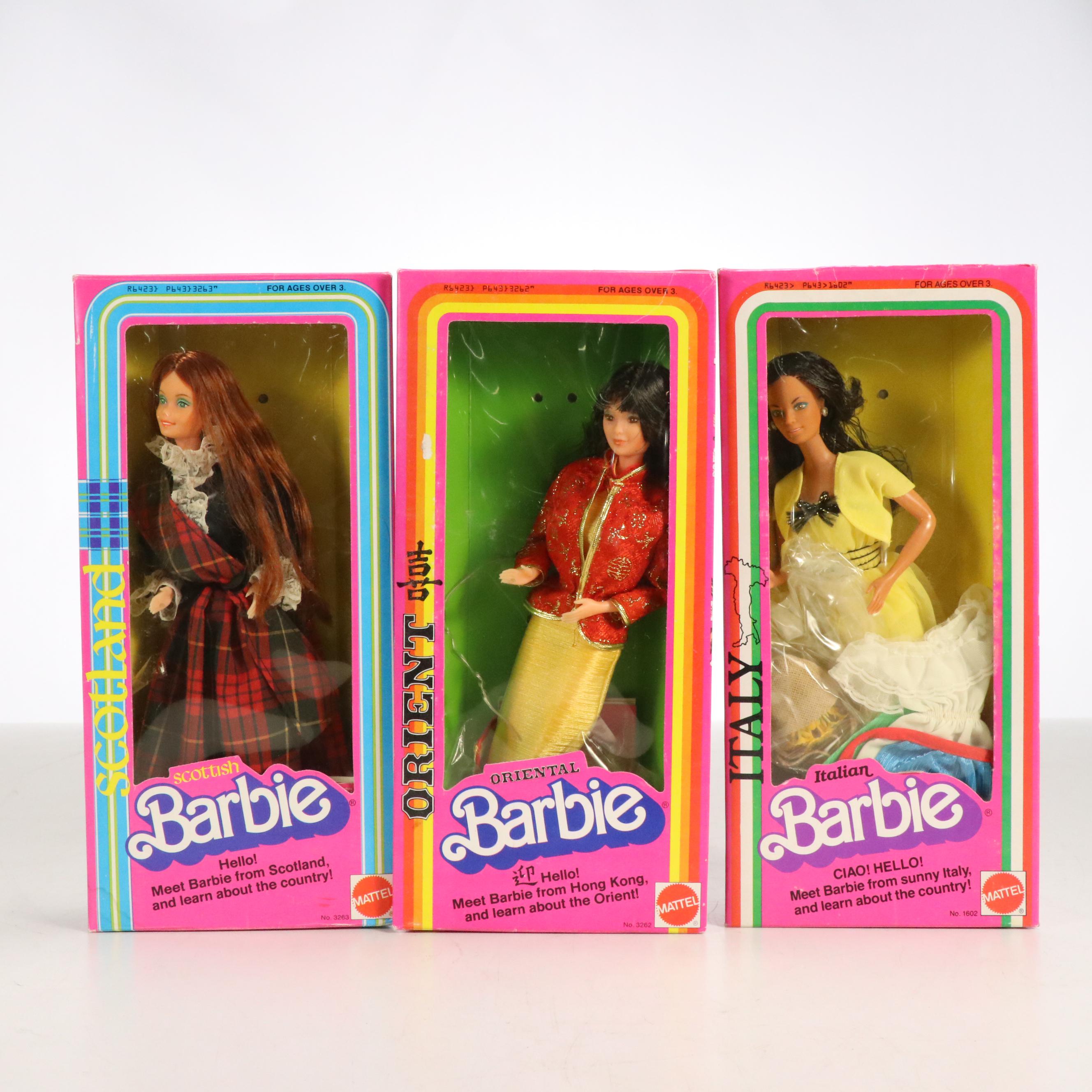 Barbie "Happy New Year", "Chilean", "Scottish" and More Barbie Dolls