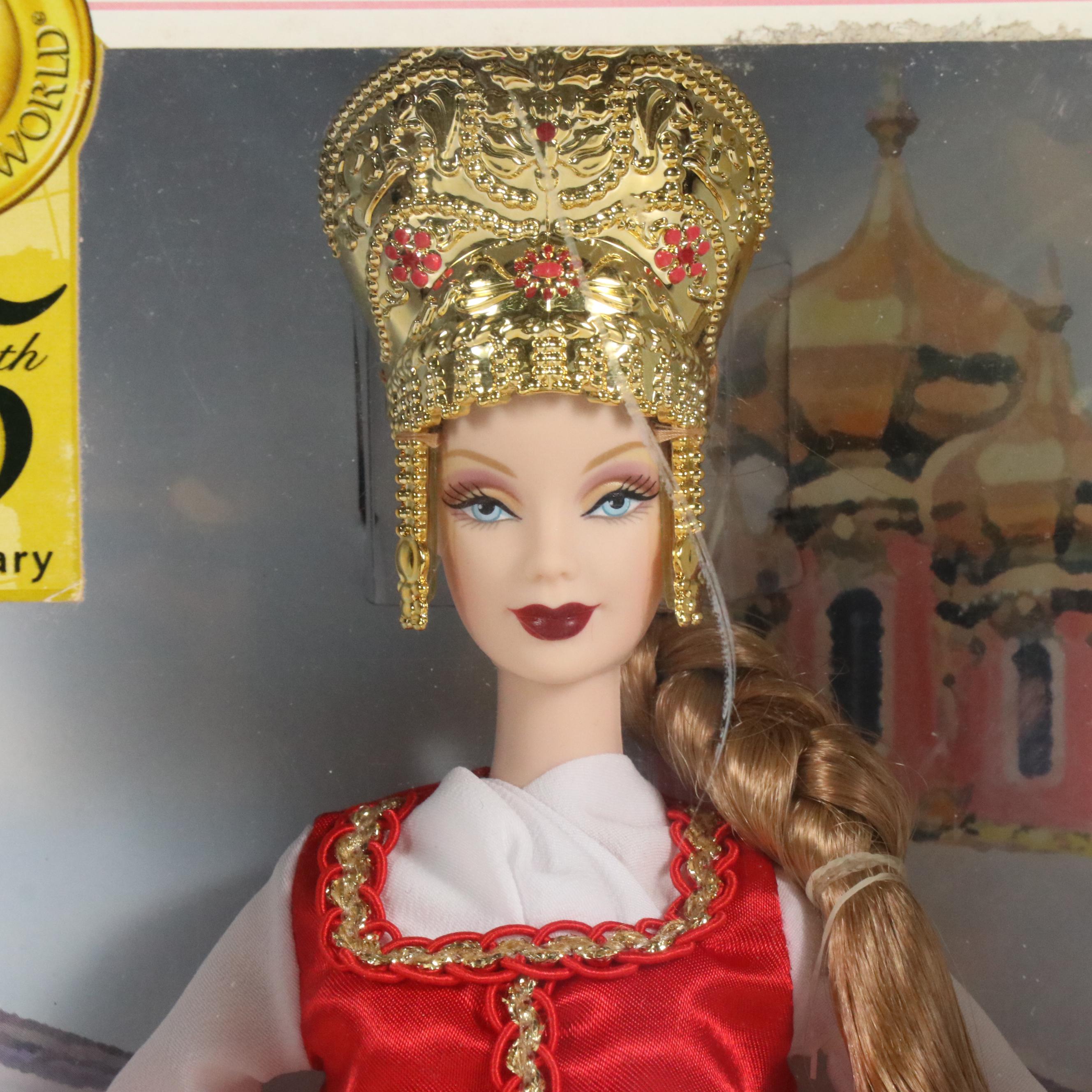 Barbie "Happy New Year", "Chilean", "Scottish" and More Barbie Dolls