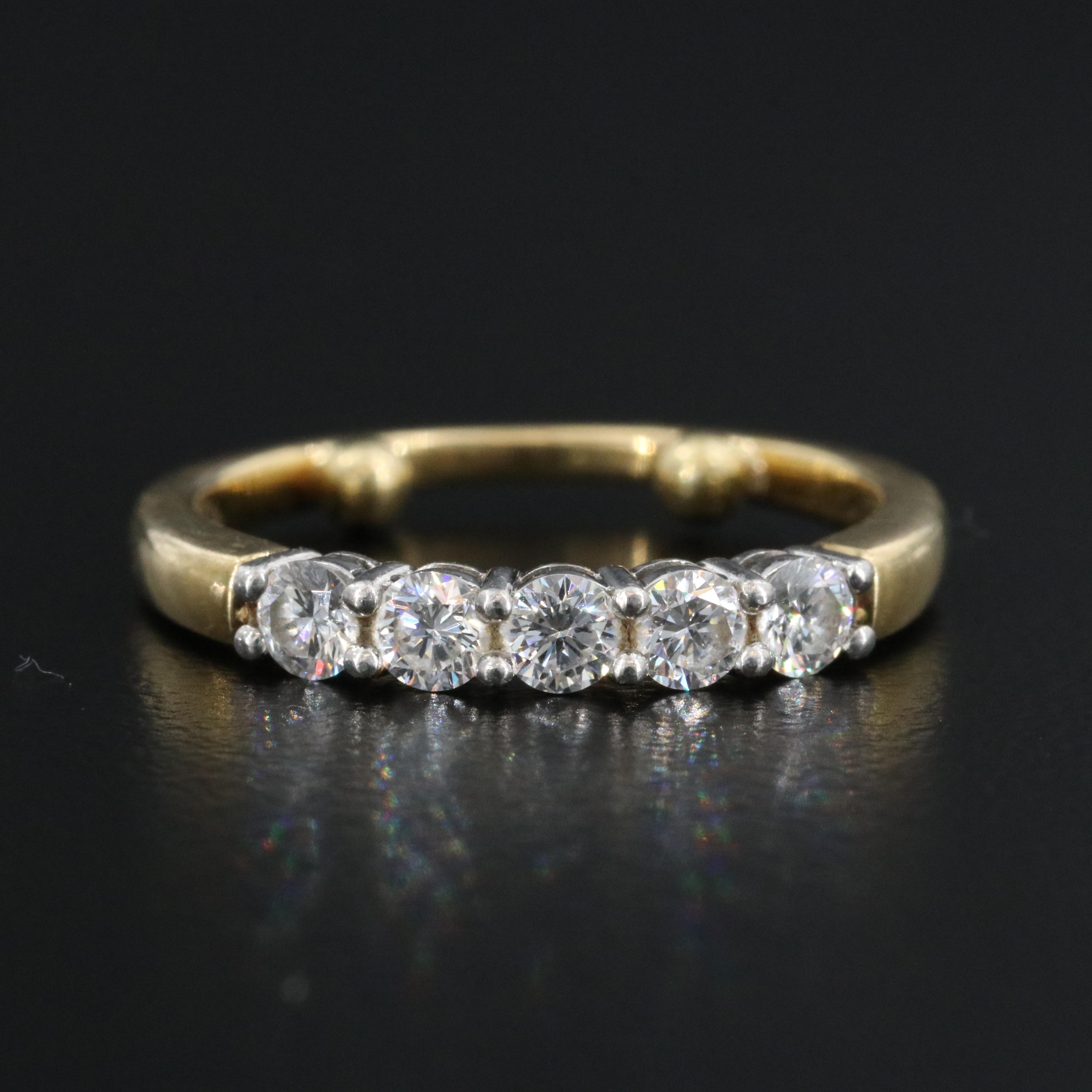 Tiffany & Co. Forever 18K, Platinum and 0.45 CTW Diamond Ring