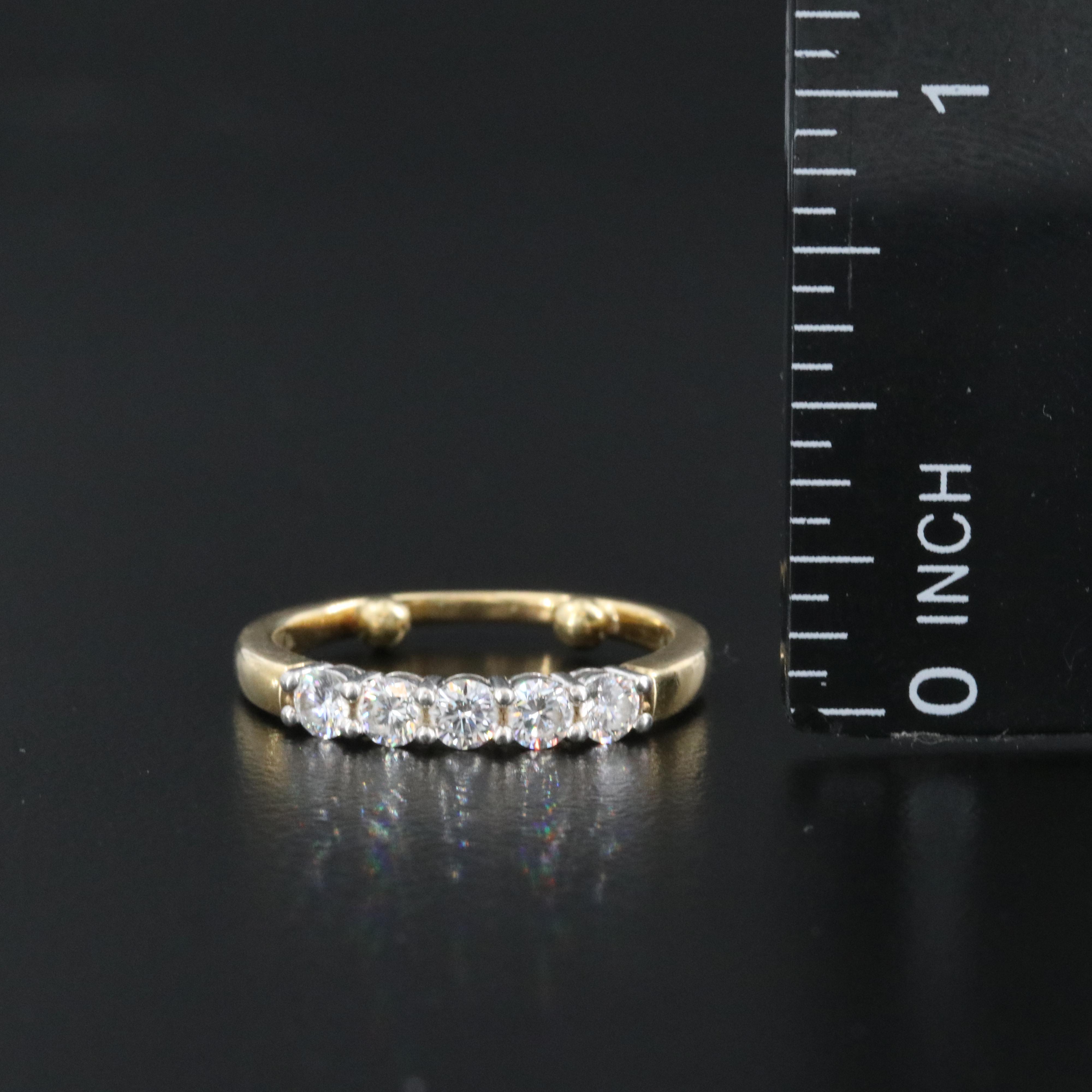 Tiffany & Co. Forever 18K, Platinum and 0.45 CTW Diamond Ring