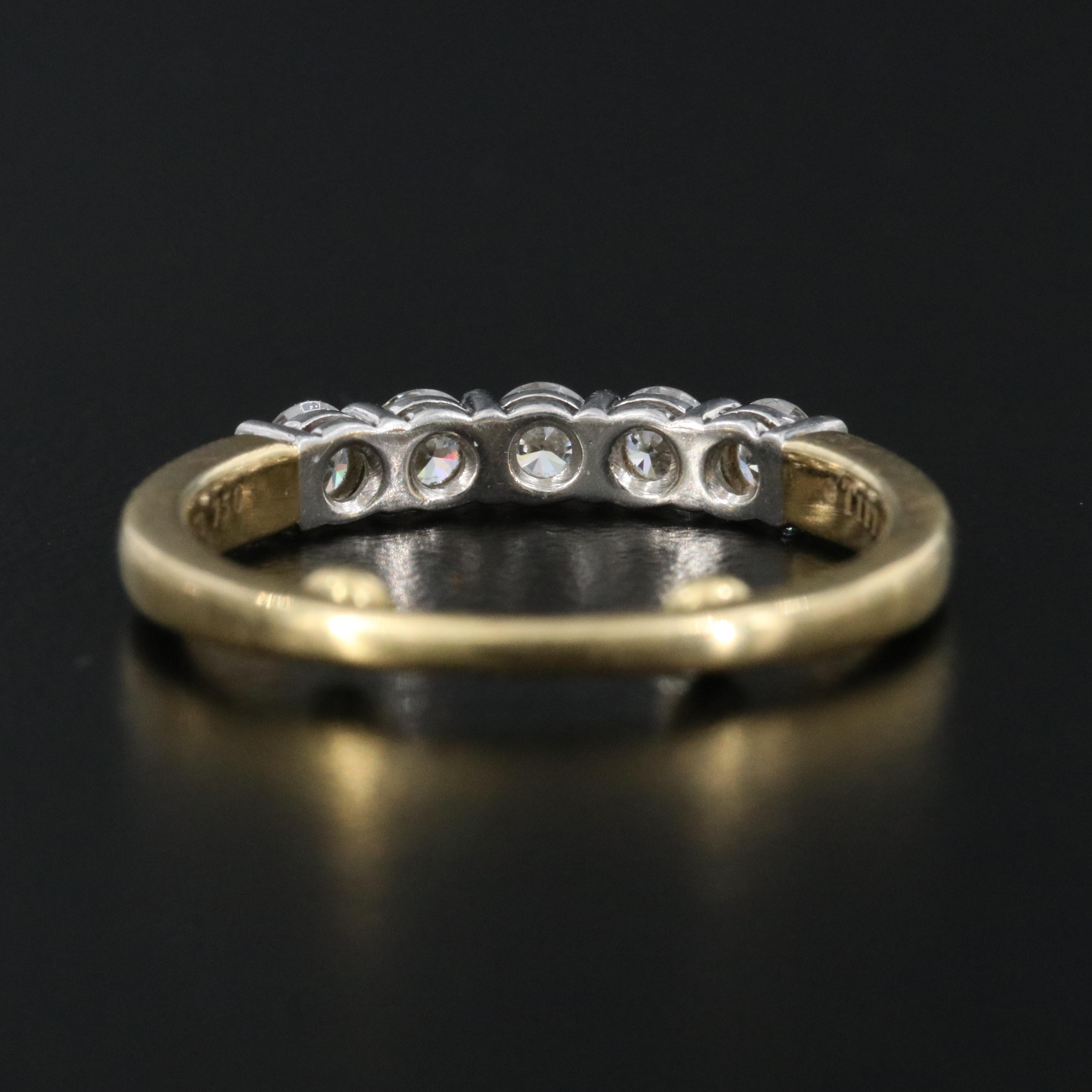 Tiffany & Co. Forever 18K, Platinum and 0.45 CTW Diamond Ring