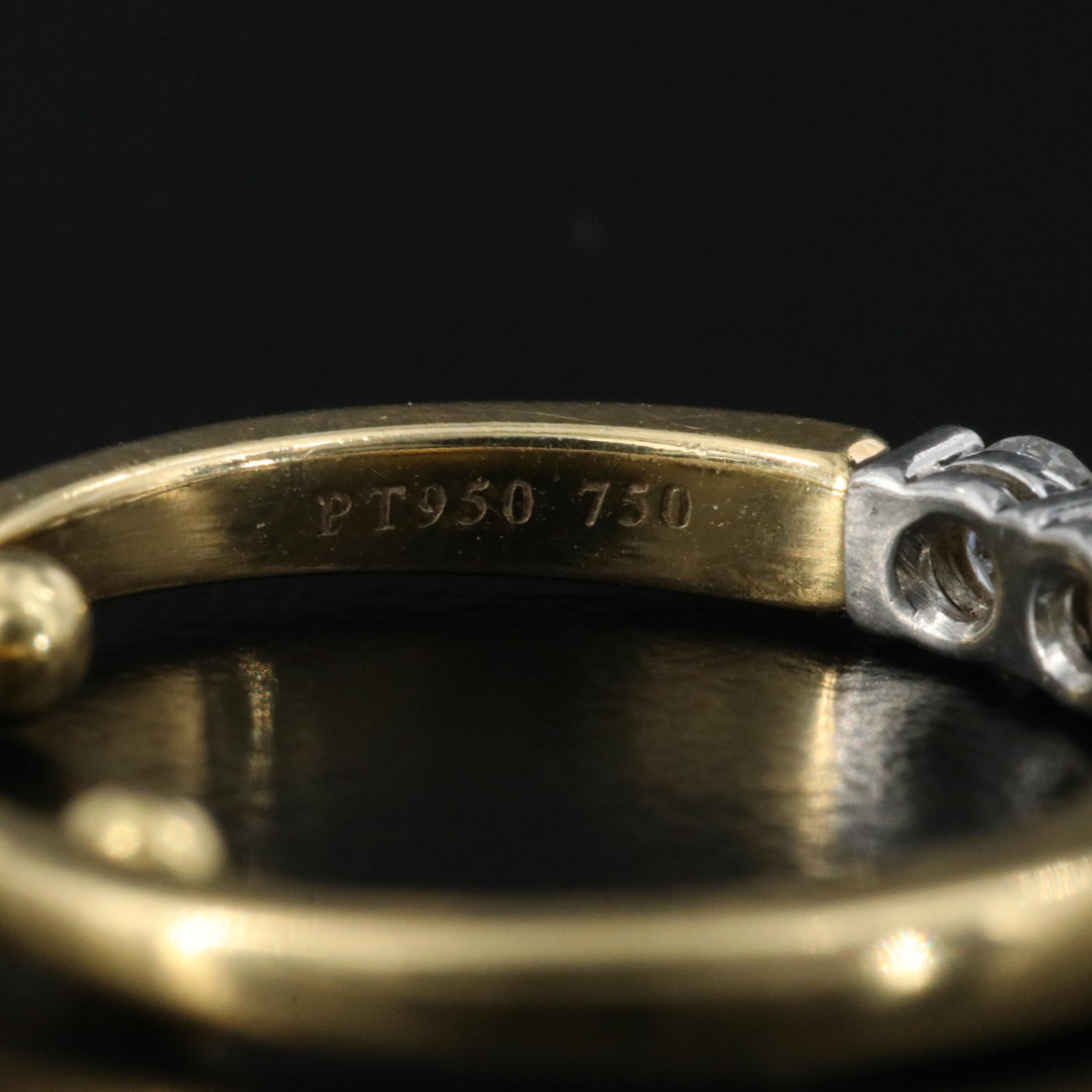 Tiffany & Co. Forever 18K, Platinum and 0.45 CTW Diamond Ring