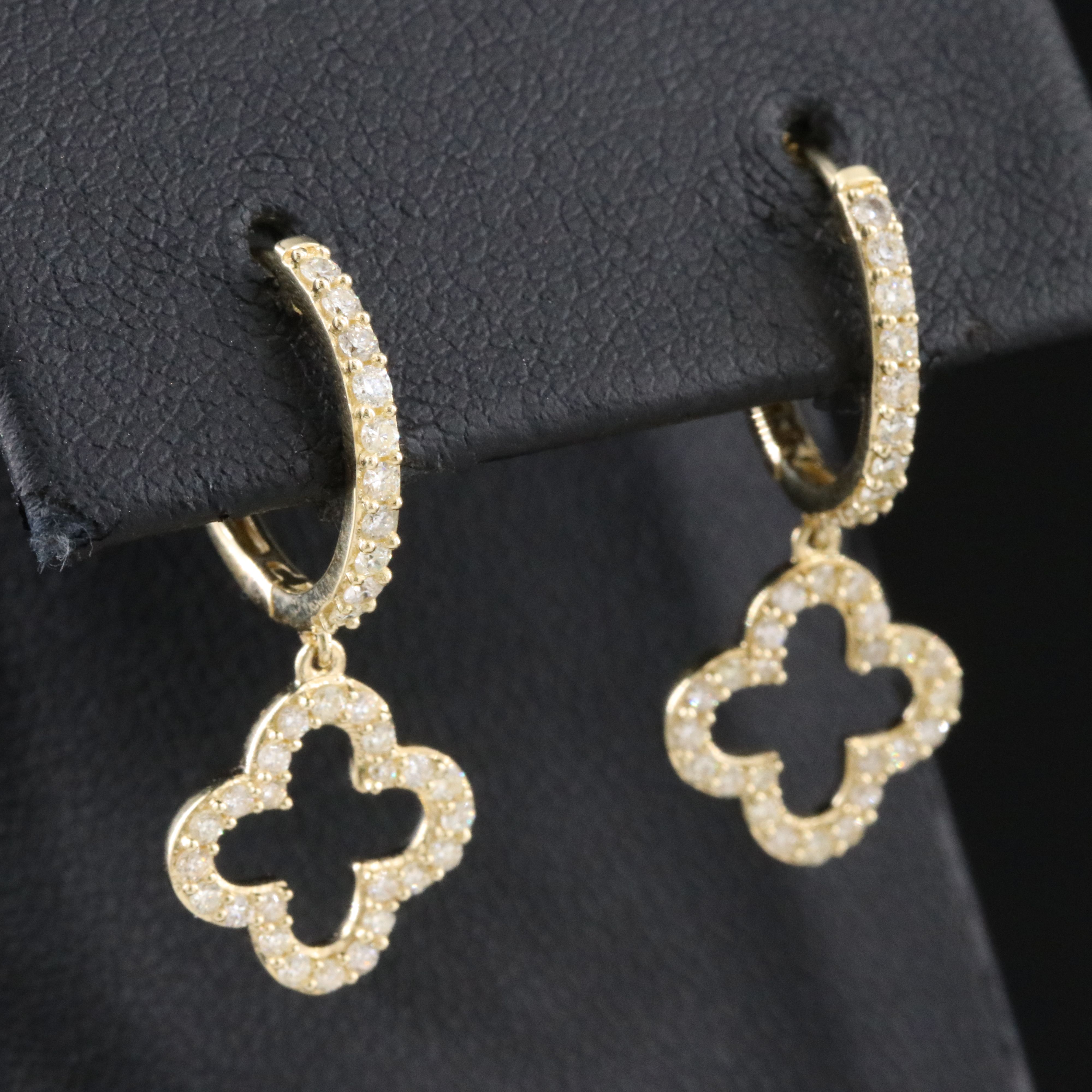 14K 0.56 CTW Diamond Drop Earrings