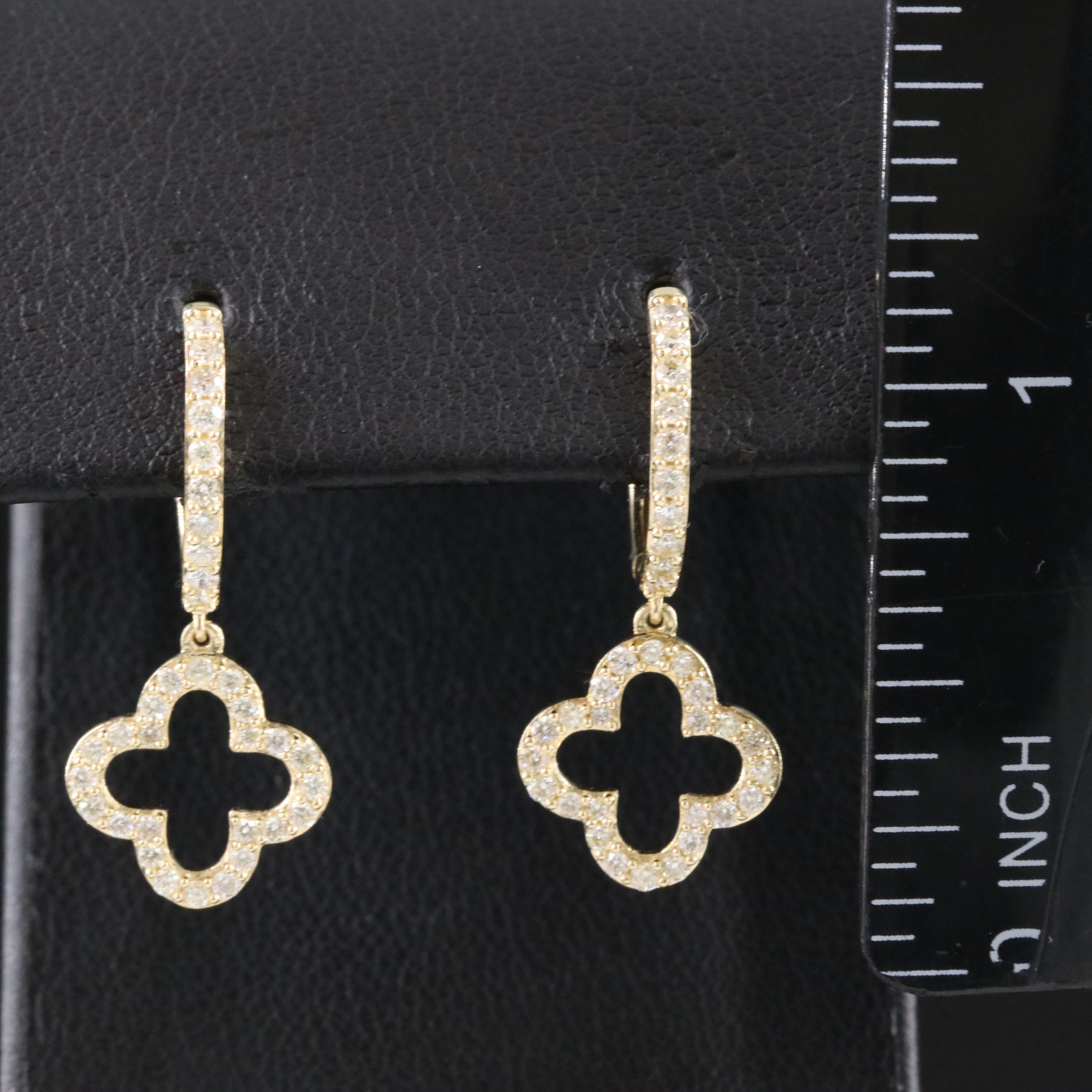 14K 0.56 CTW Diamond Drop Earrings