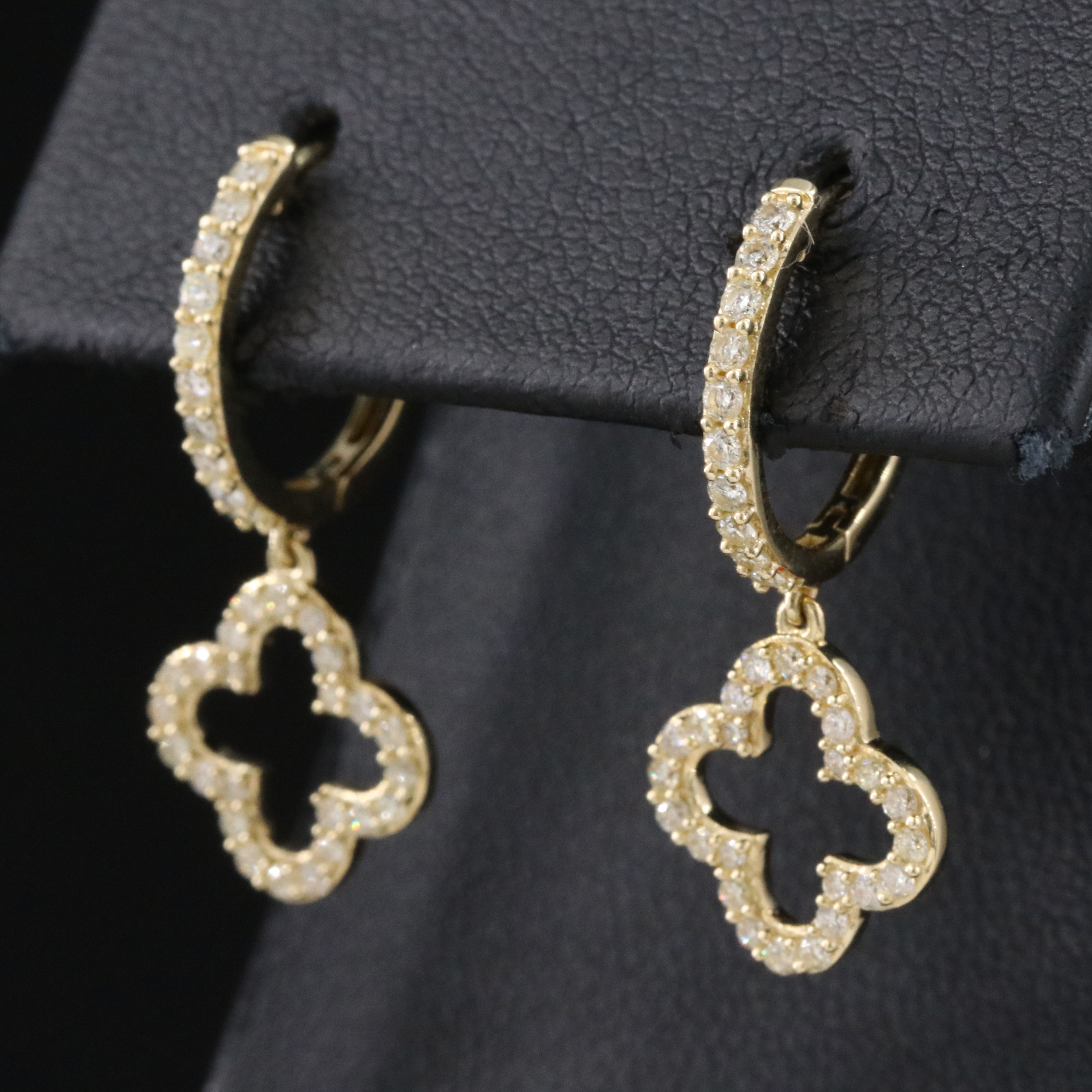 14K 0.56 CTW Diamond Drop Earrings