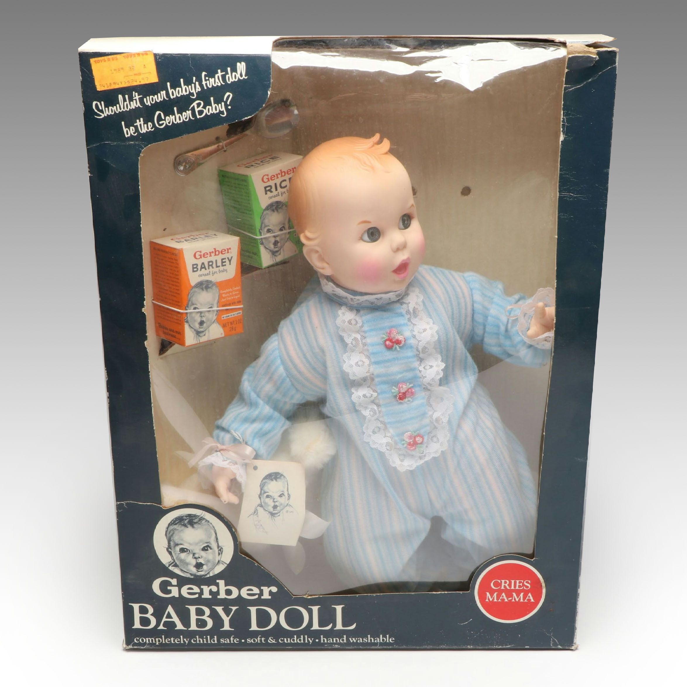 Atlanta Novelty Gerber Baby Doll with Accessories, Late 20th Century