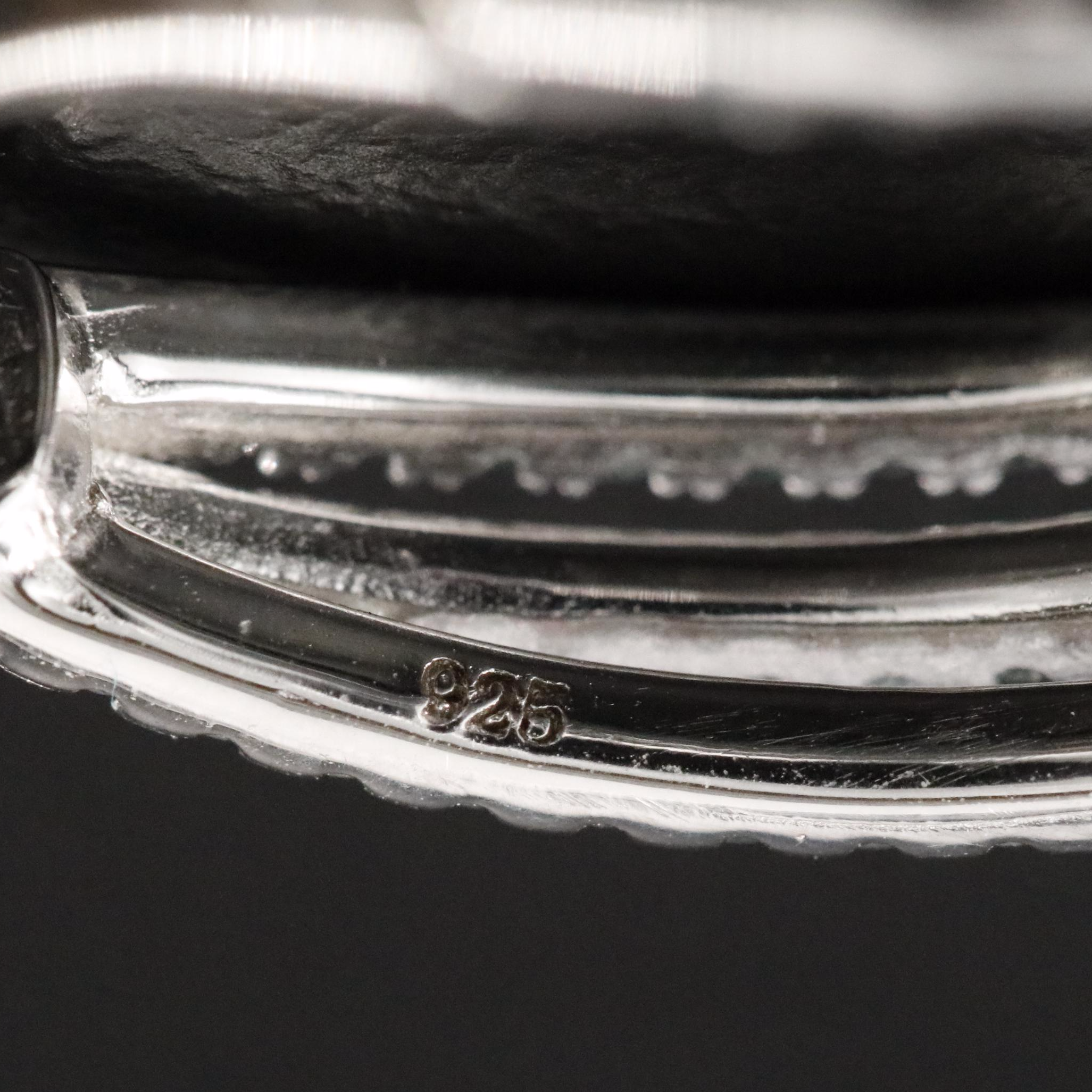 Sterling Sapphire Crossover Inside-Out Hoop Earrings