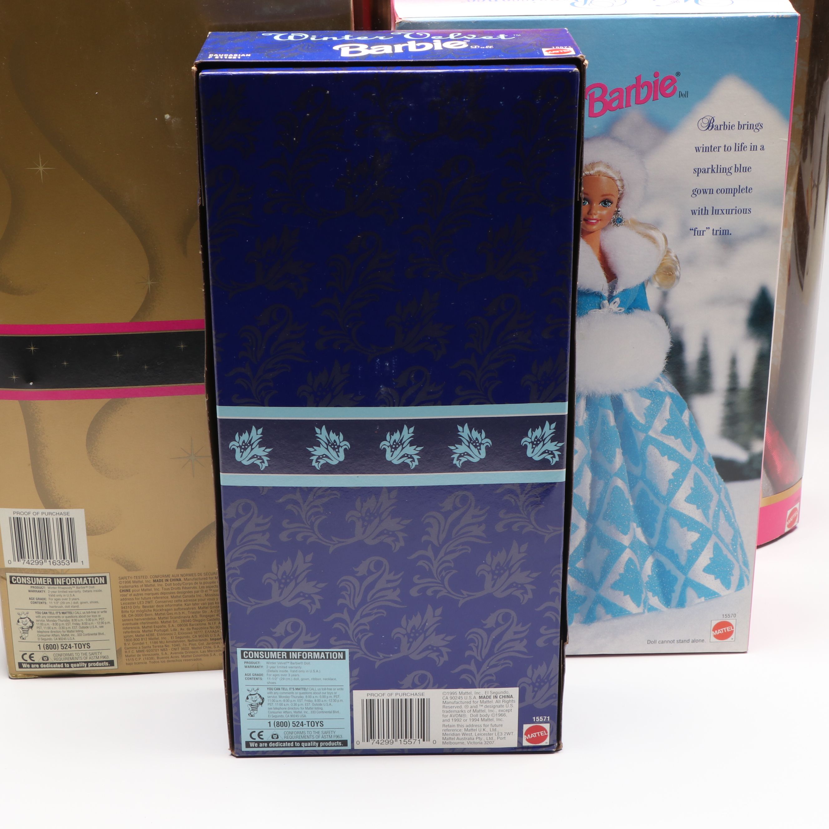 Special Edition "Happy Holidays" with Avon Exclusive and More Barbie Dolls