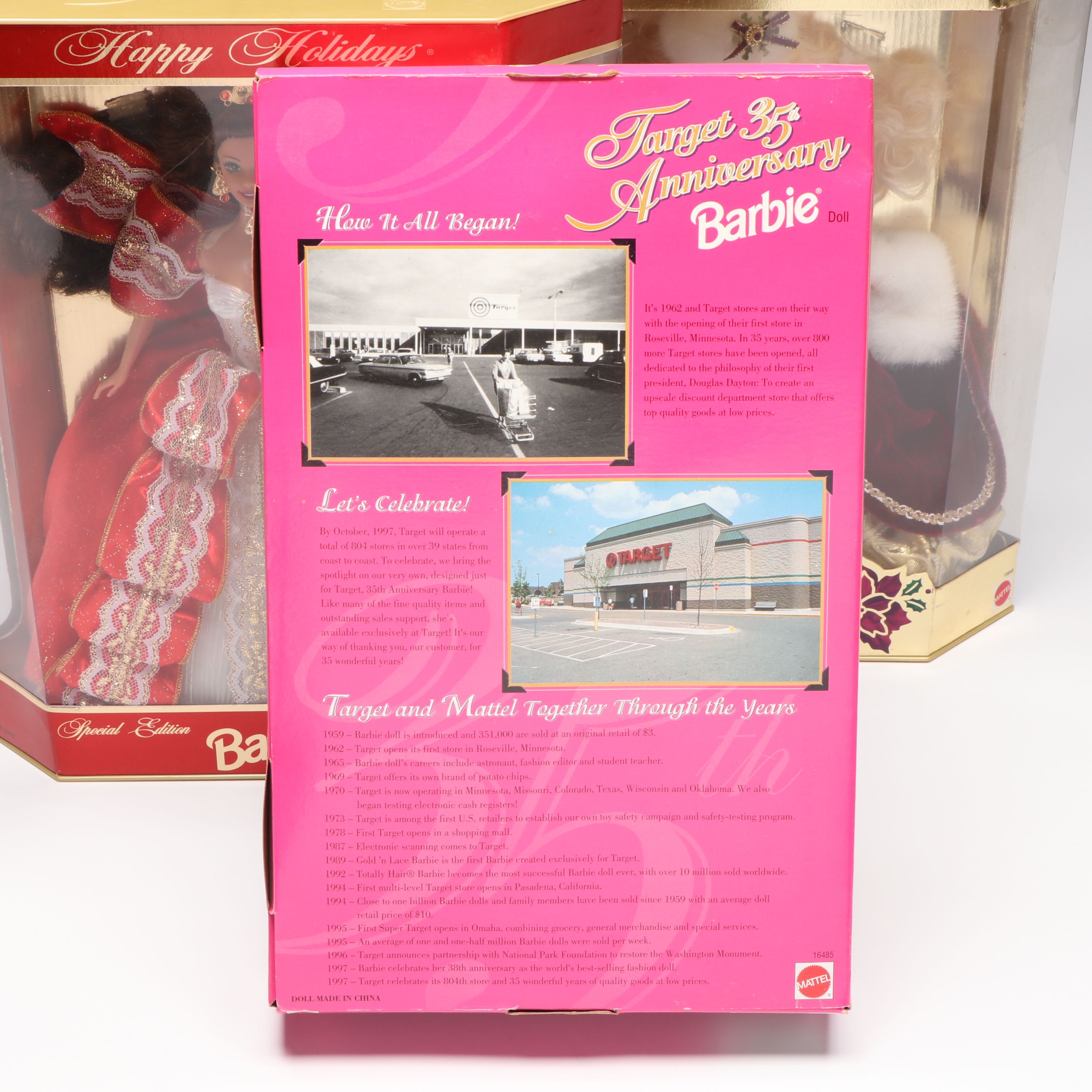 Special Edition "Happy Holidays" with Avon Exclusive and More Barbie Dolls