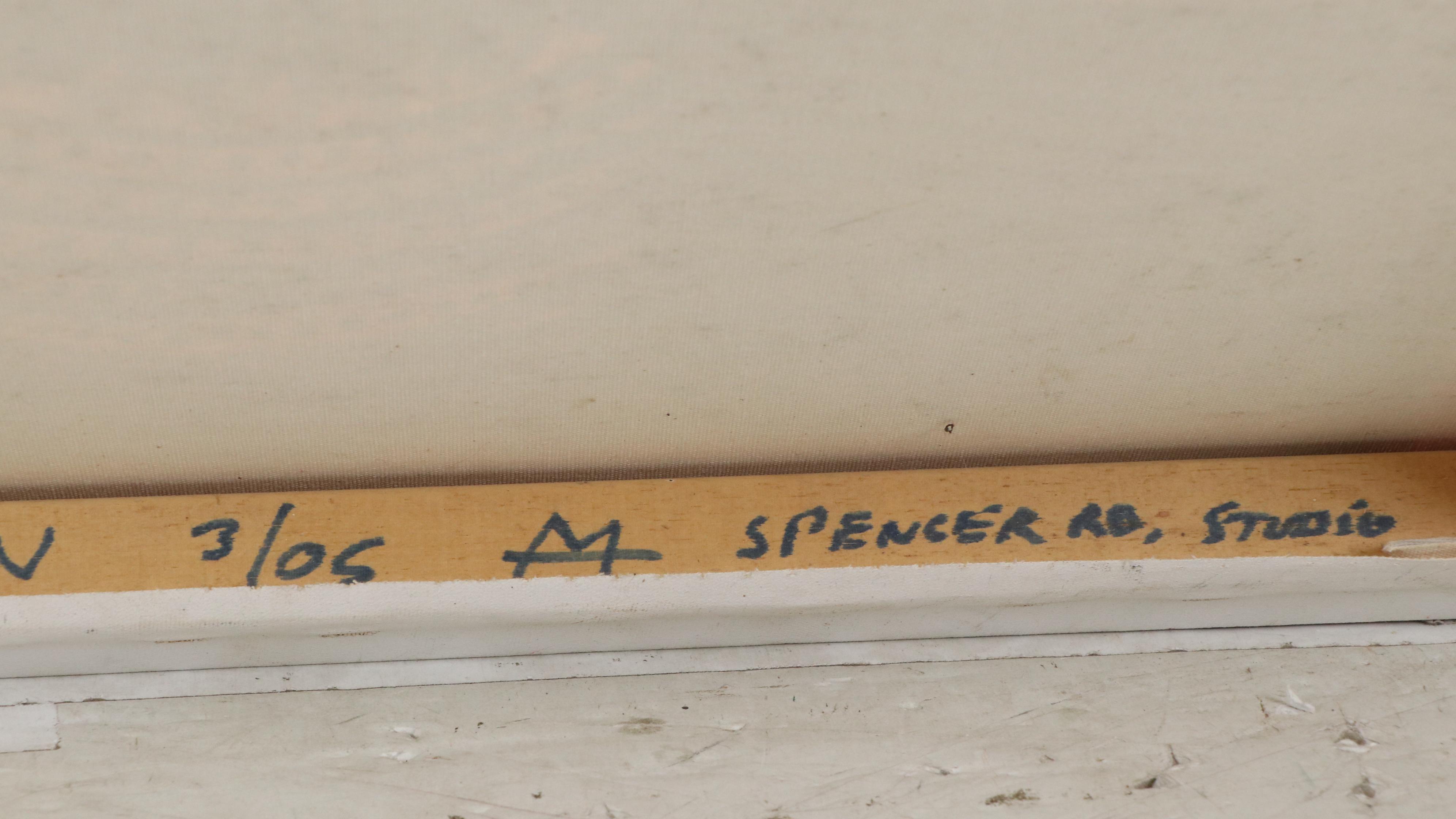 Acrylic Folk Painting "Homage: Bob Dylan," 2006