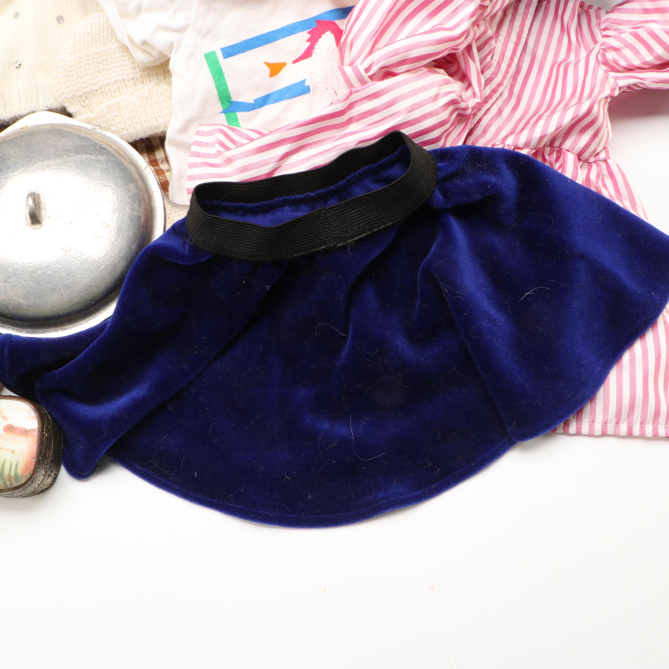 American Girl "Samantha" Doll with Metal Bed and Other Accessories