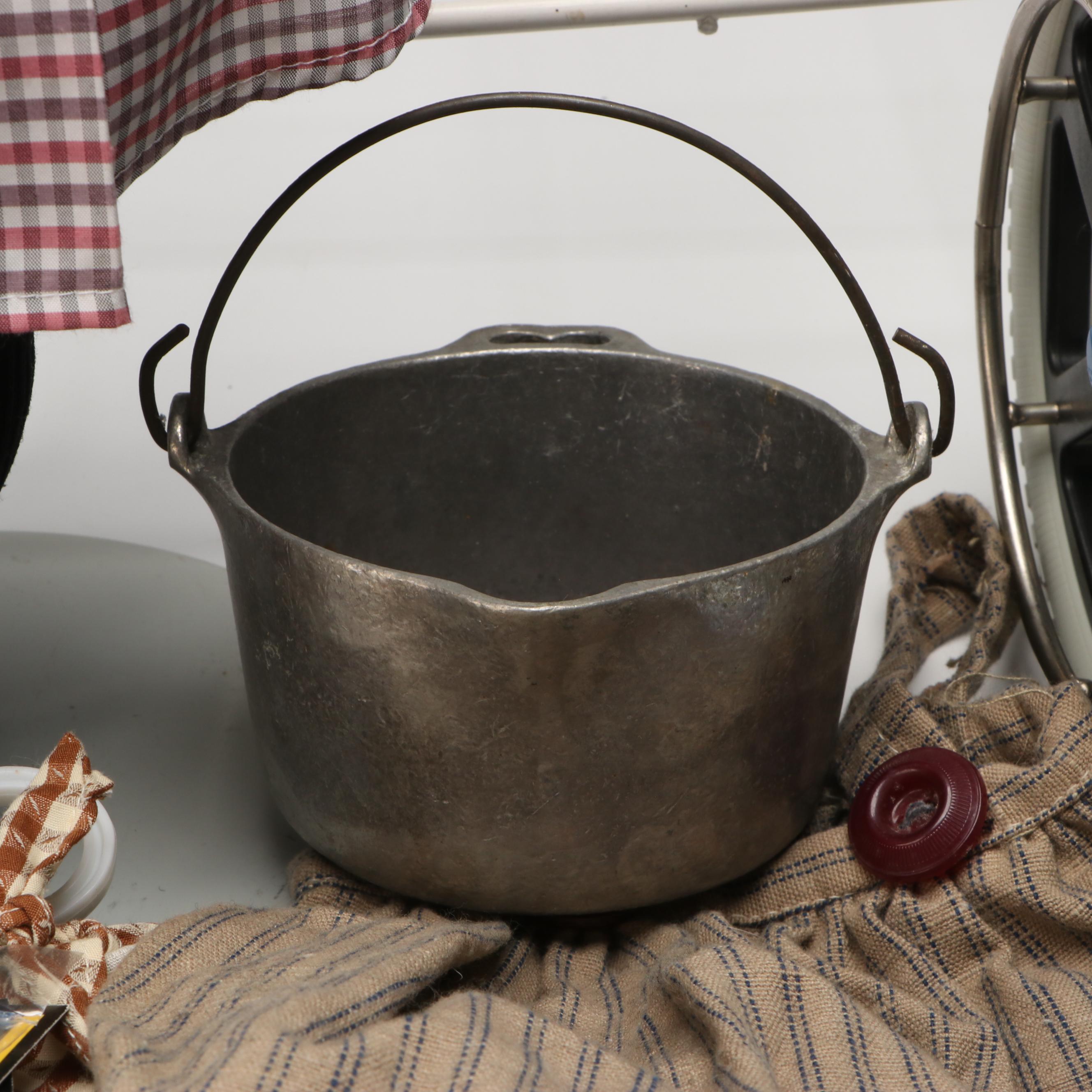 American Girl "Samantha" Doll with Metal Bed and Other Accessories