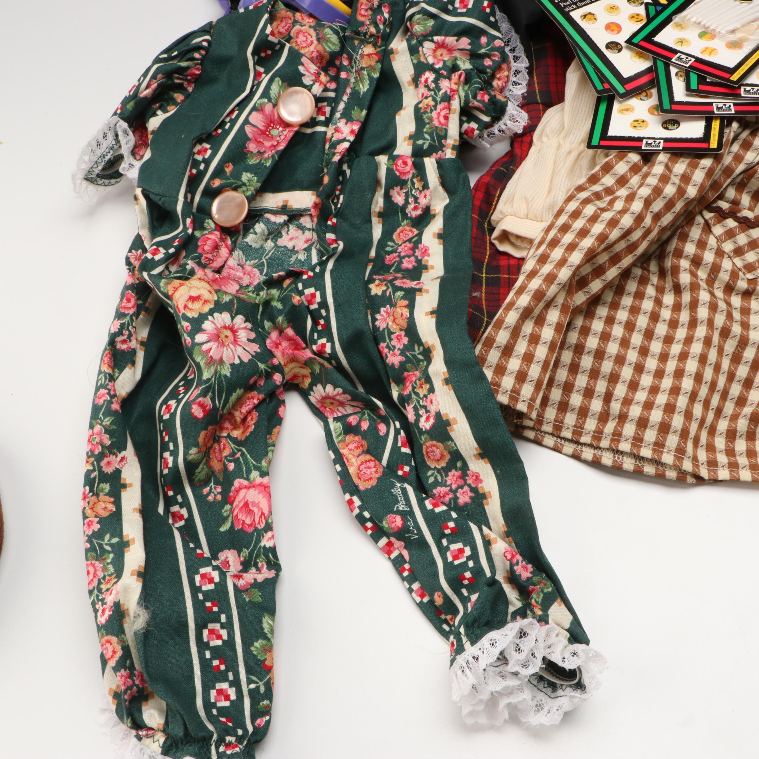 American Girl "Samantha" Doll with Metal Bed and Other Accessories