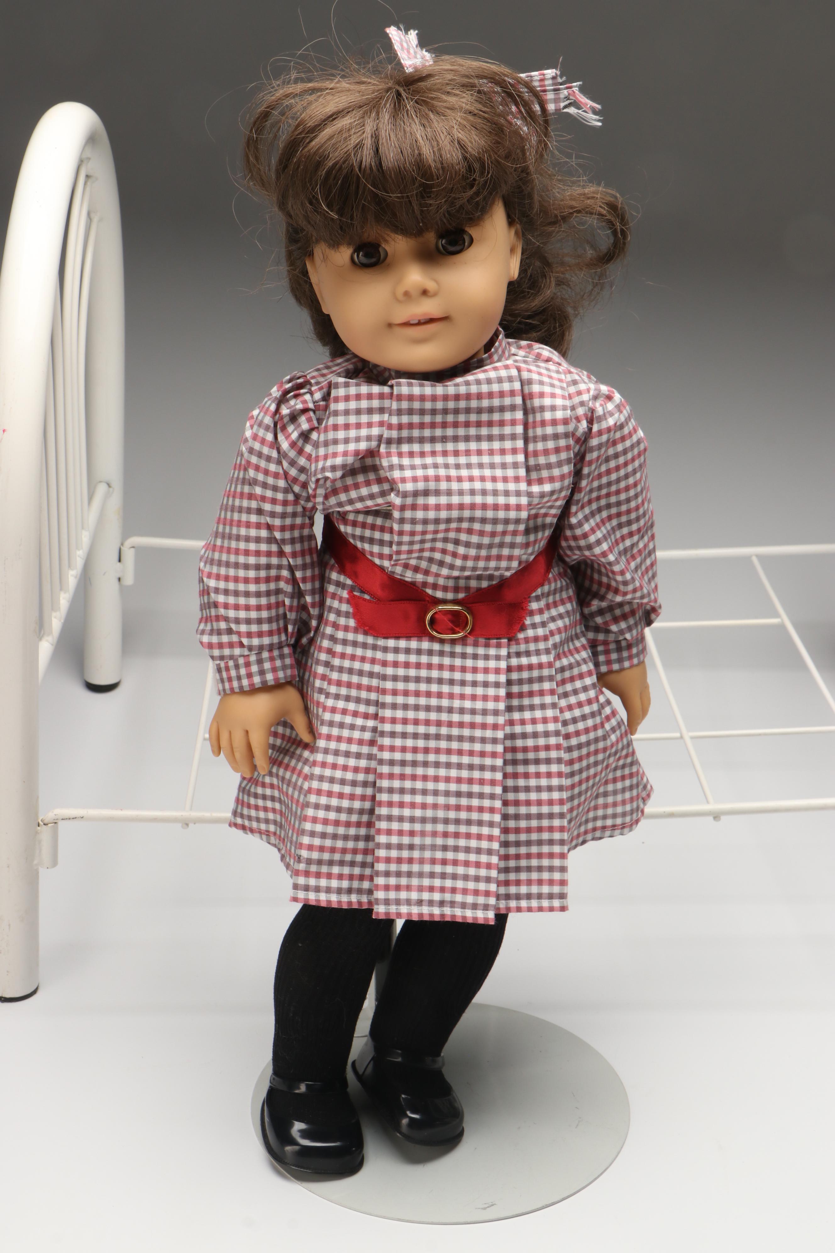 American Girl "Samantha" Doll with Metal Bed and Other Accessories