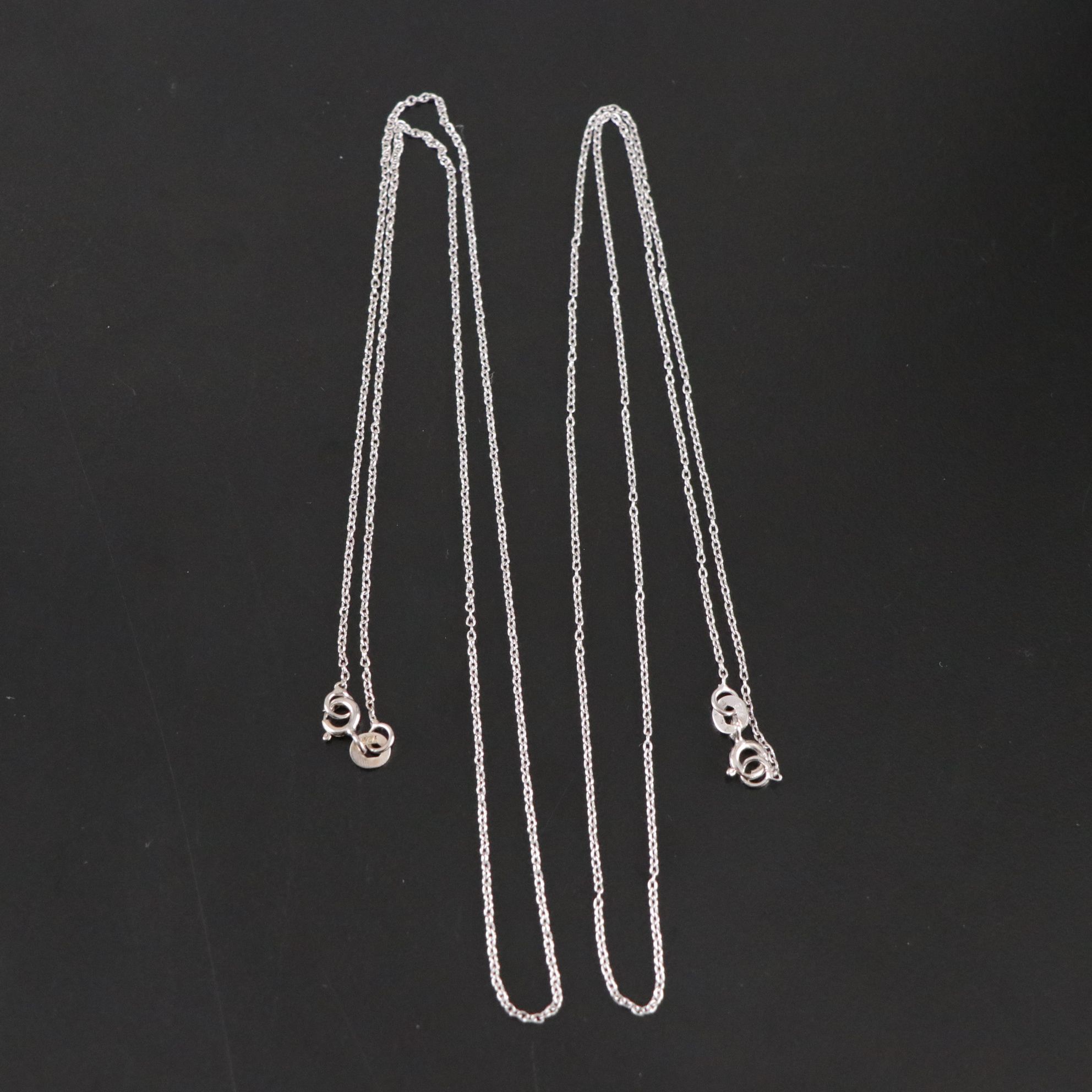 14 Assorted Sterling Silver Rings, Necklaces and Earrings