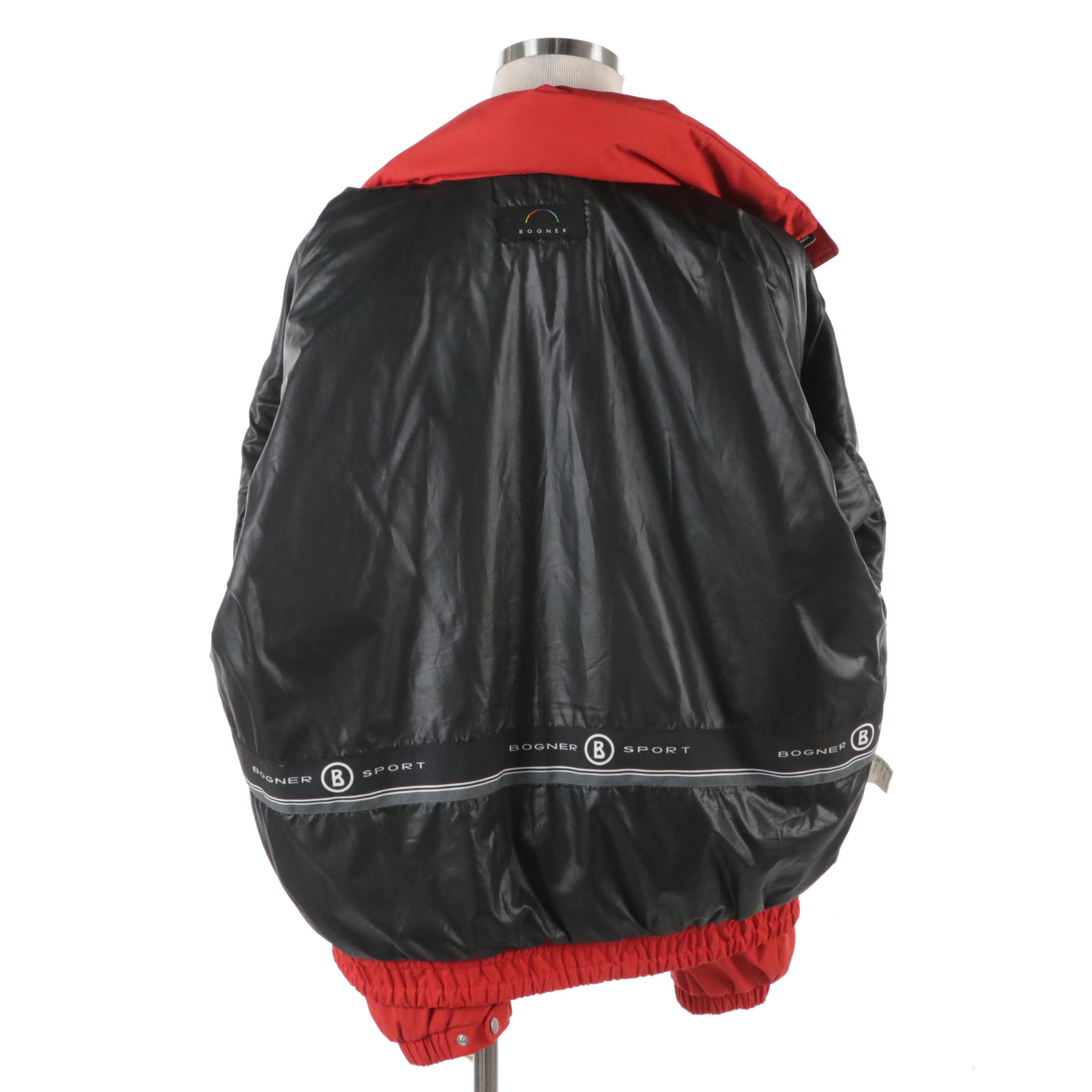 Men's Bogner Sport Red Parka Jacket