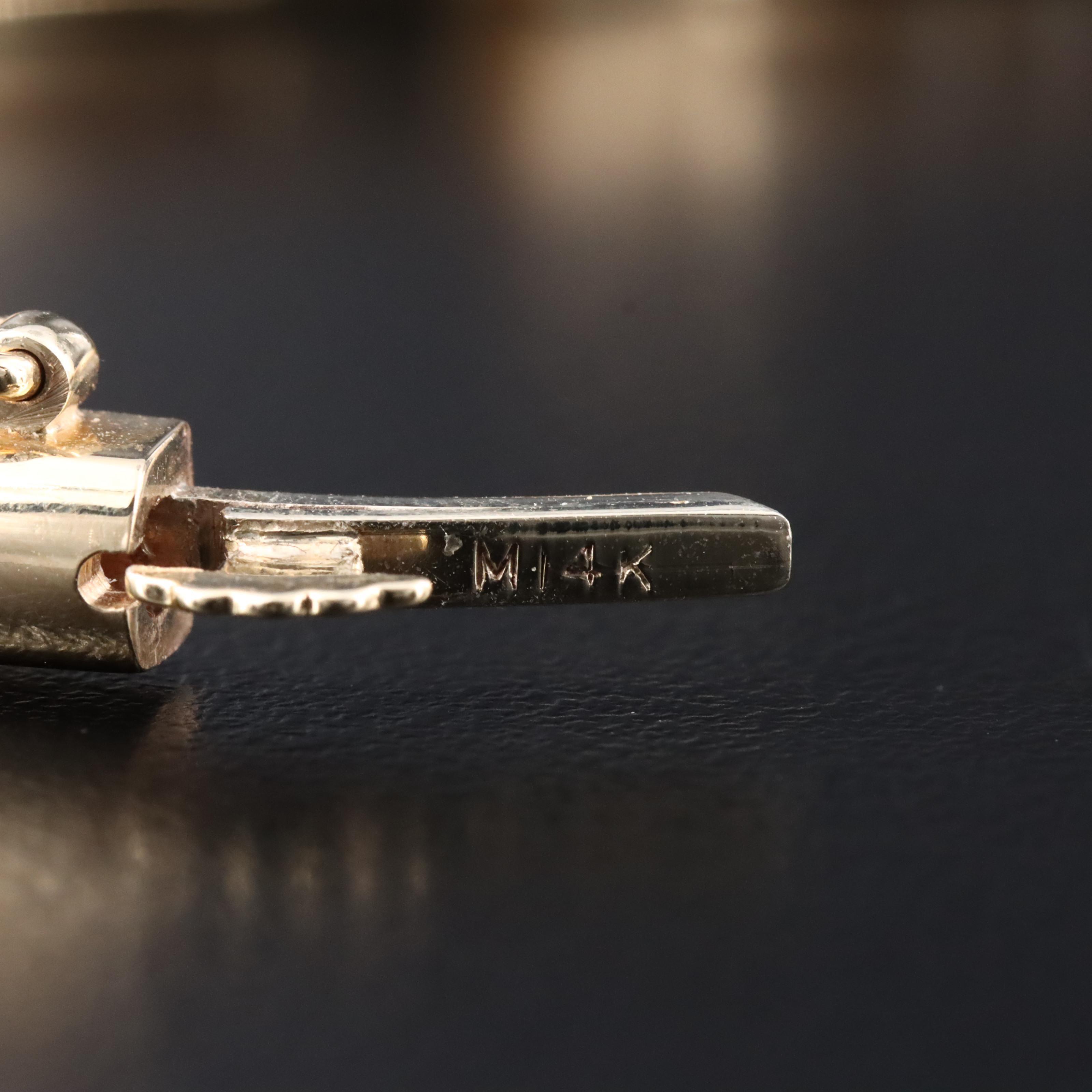 14K 2.90 CTW Diamond Hinged Bracelet