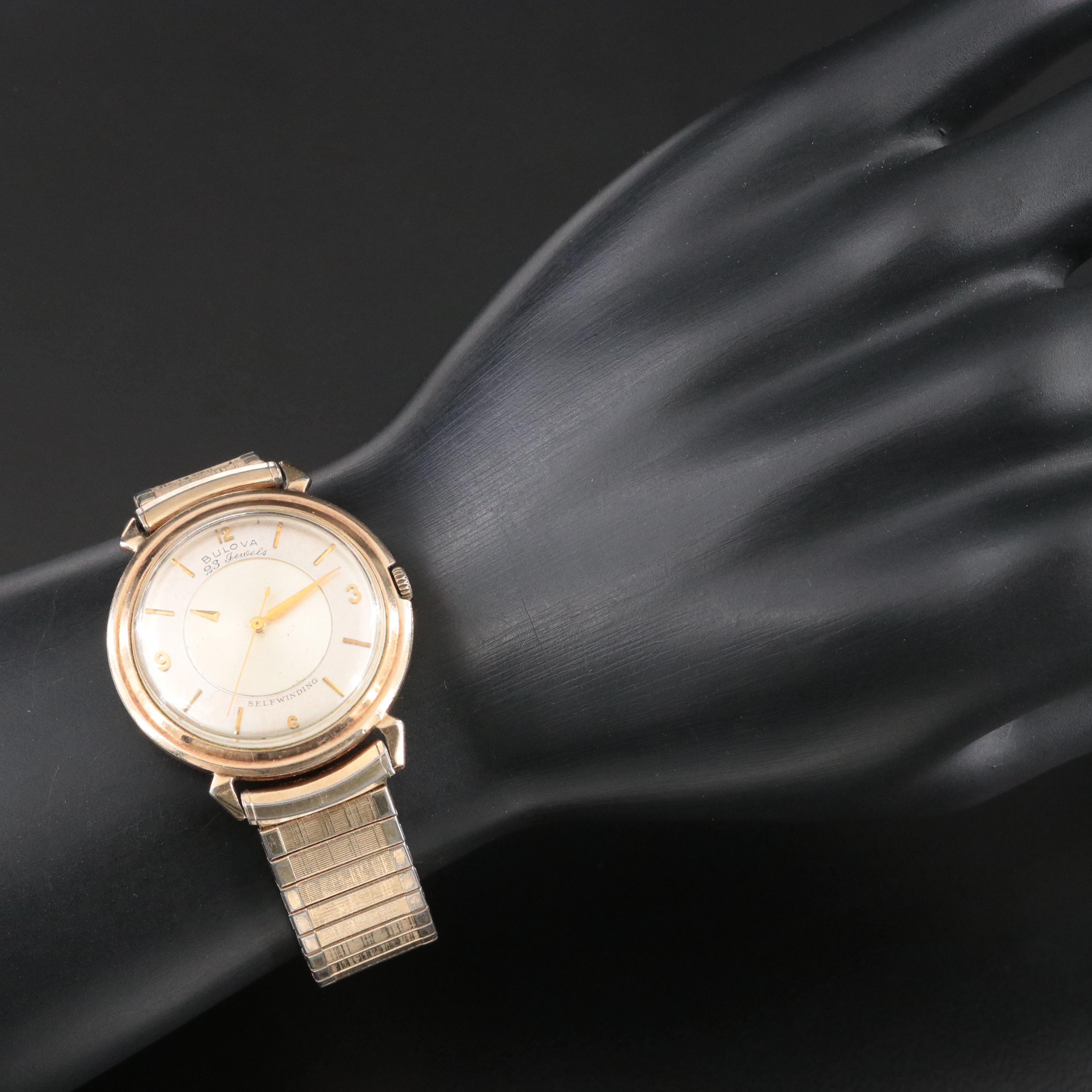 Bulova Mystery Dial Vintage Watch c.1959