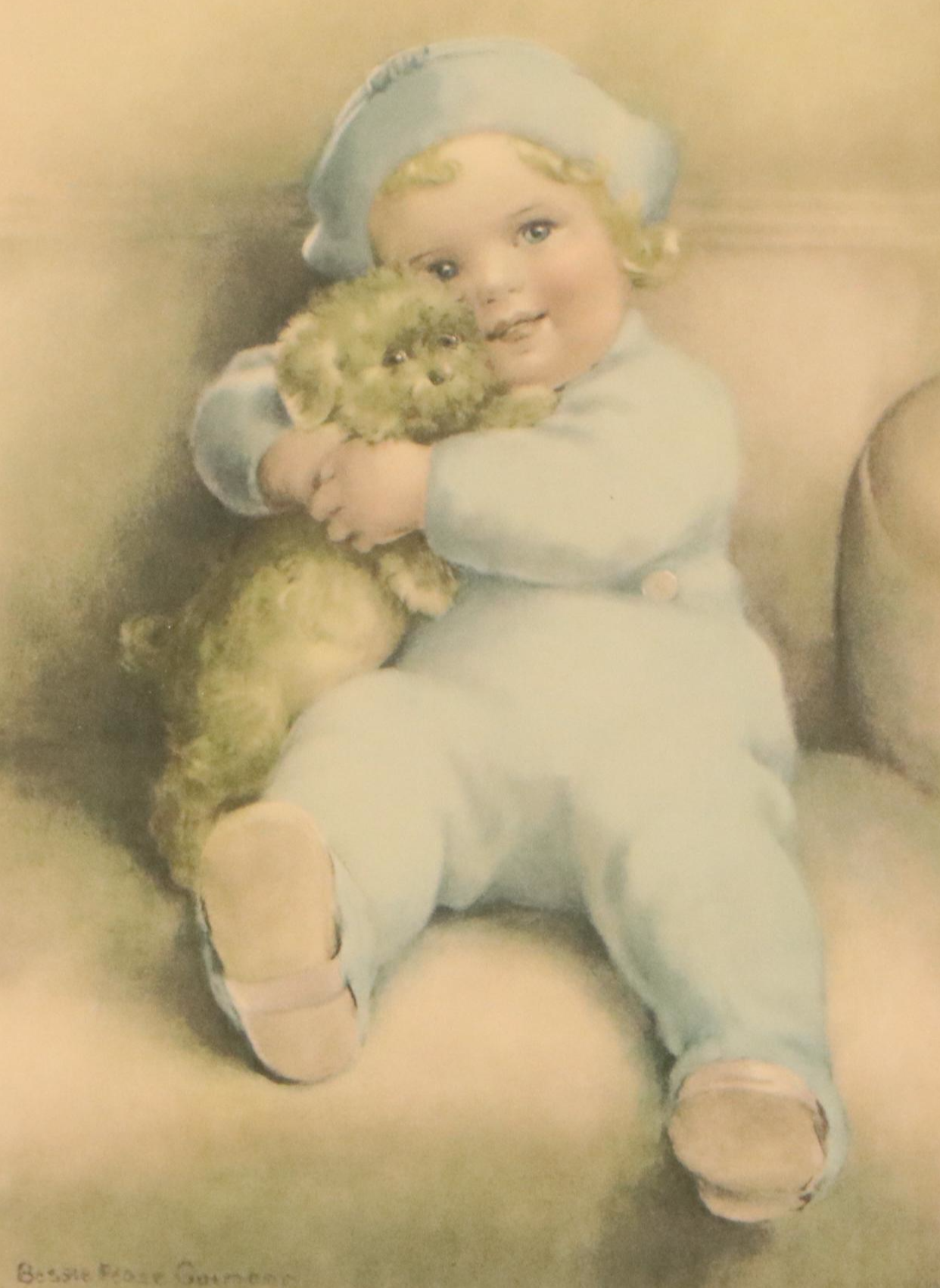 Offset Lithograph After Bessie Pease Gutmann "Going to Town," 20th Century