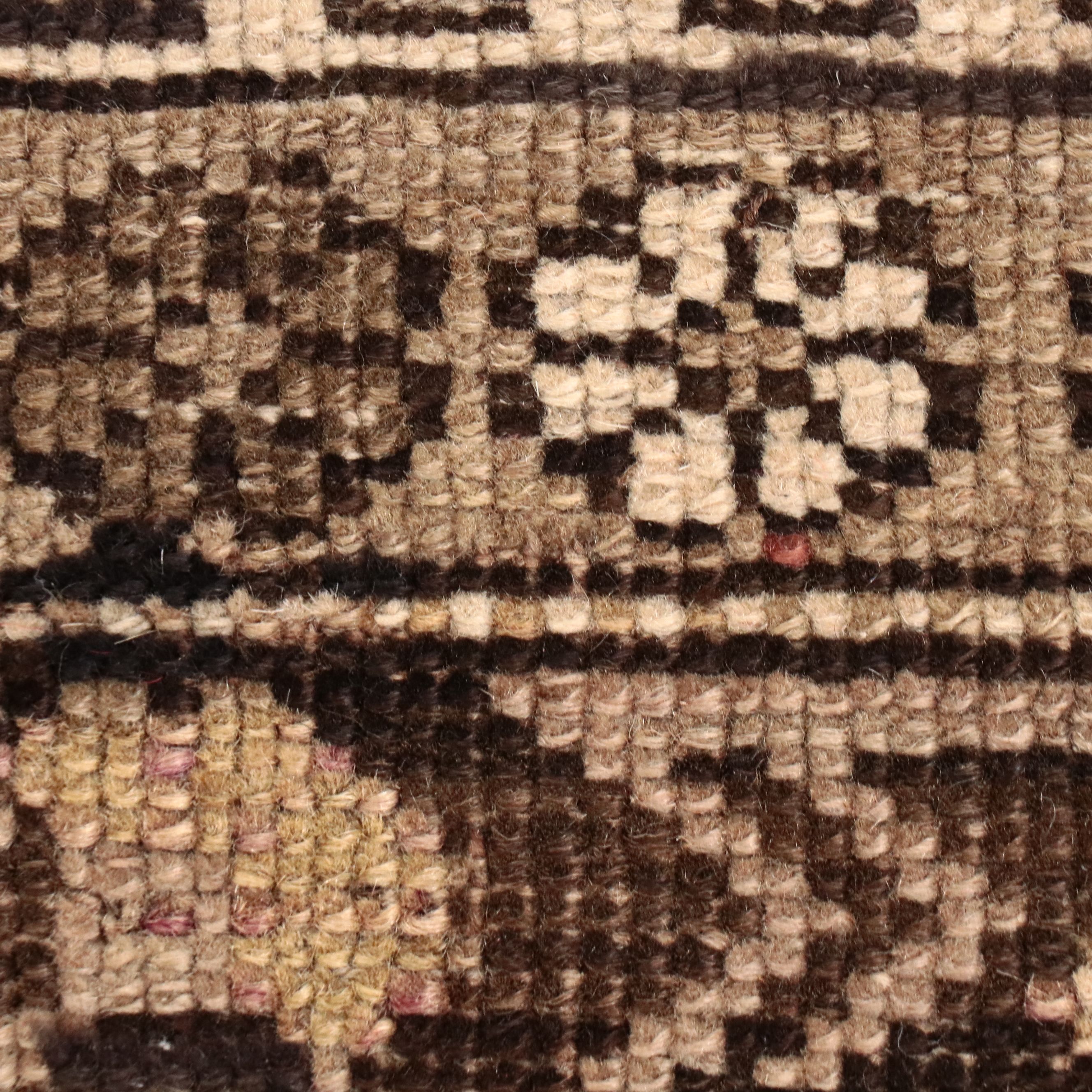 3'9 x 5'8 Hand-Knotted Turkish Khotan Area Rug