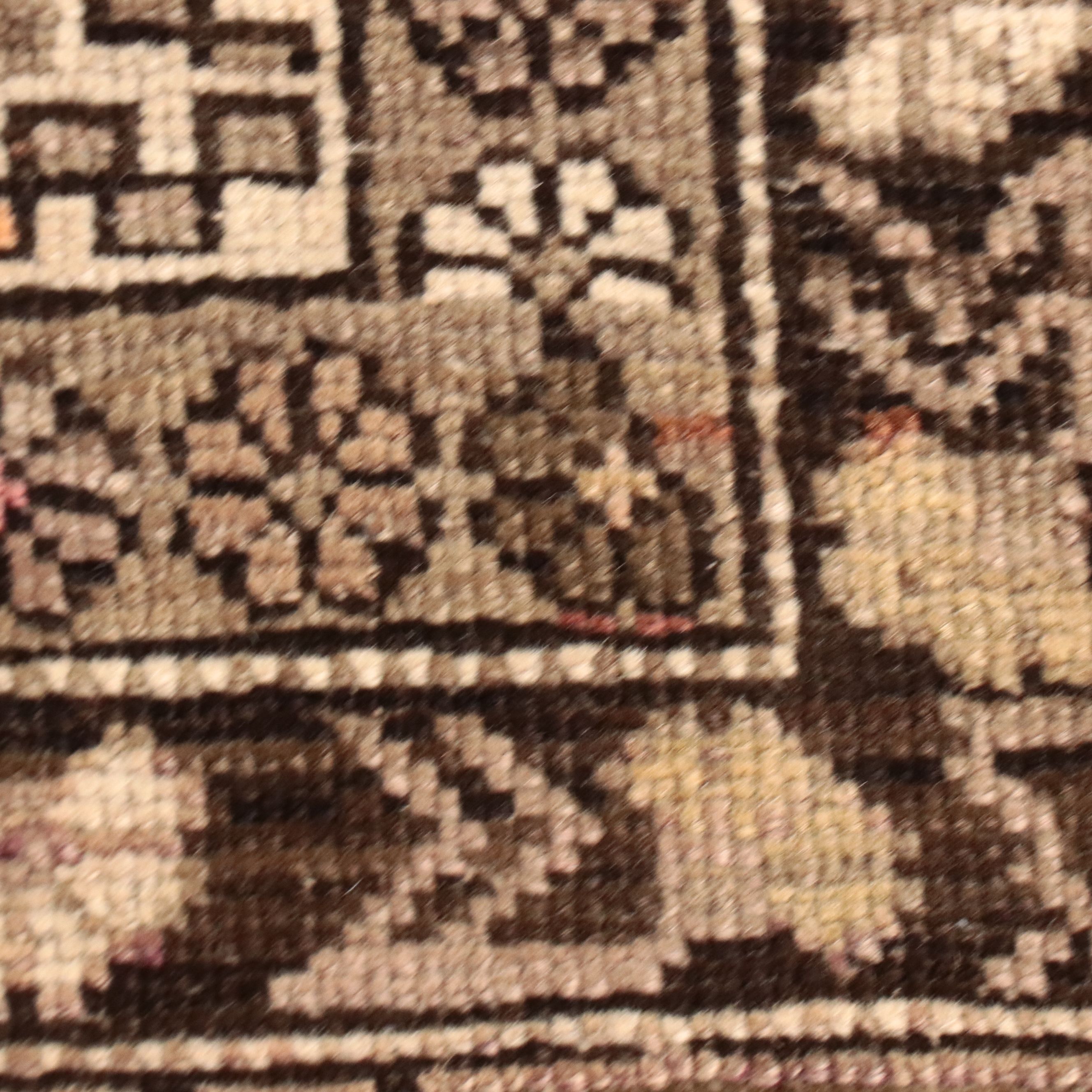 3'9 x 5'8 Hand-Knotted Turkish Khotan Area Rug