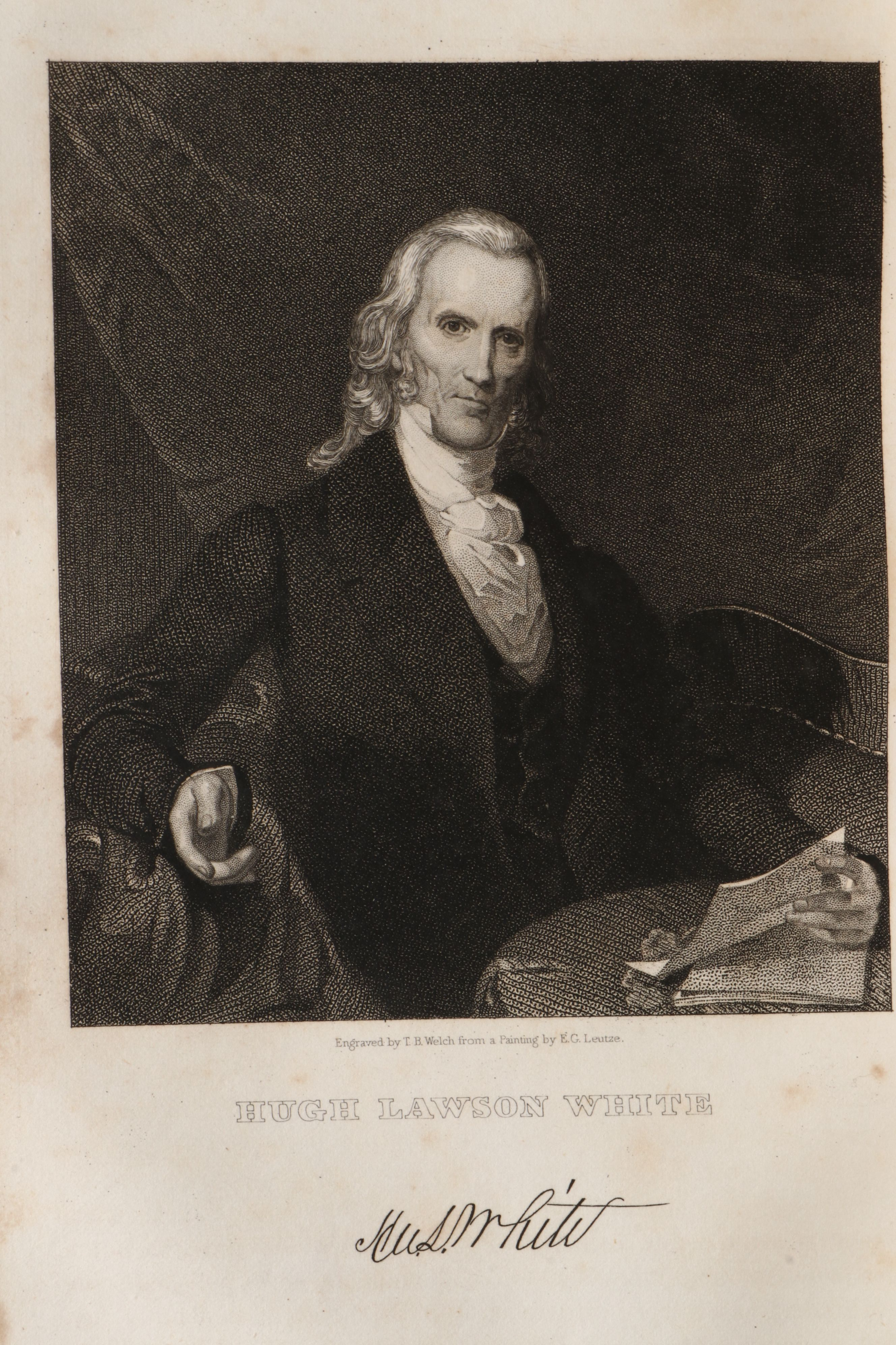 "The National Portrait Gallery of Distinguished Americans" Vol. IV, 1839