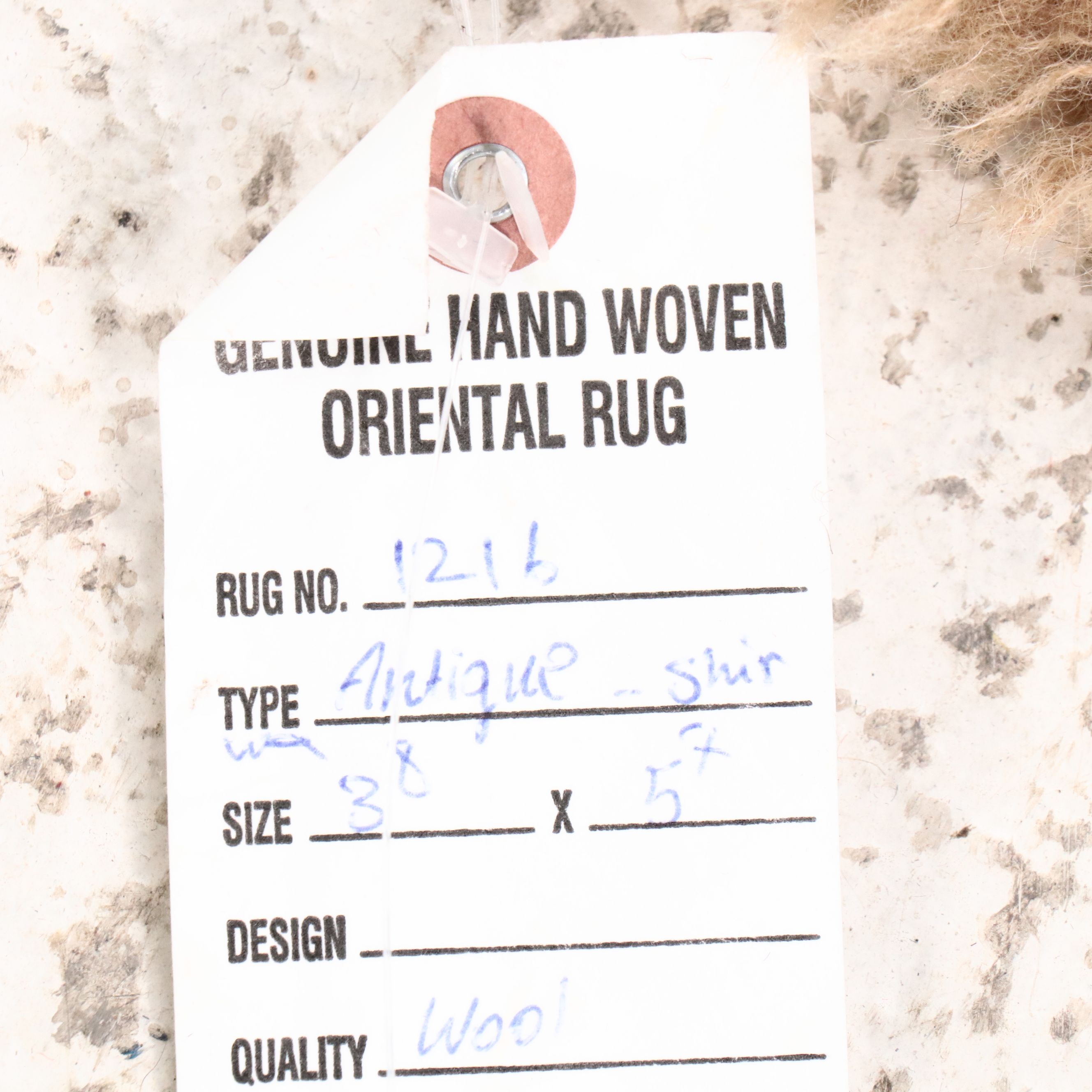 3'9 x 5'8 Hand-Knotted Turkish Khotan Area Rug