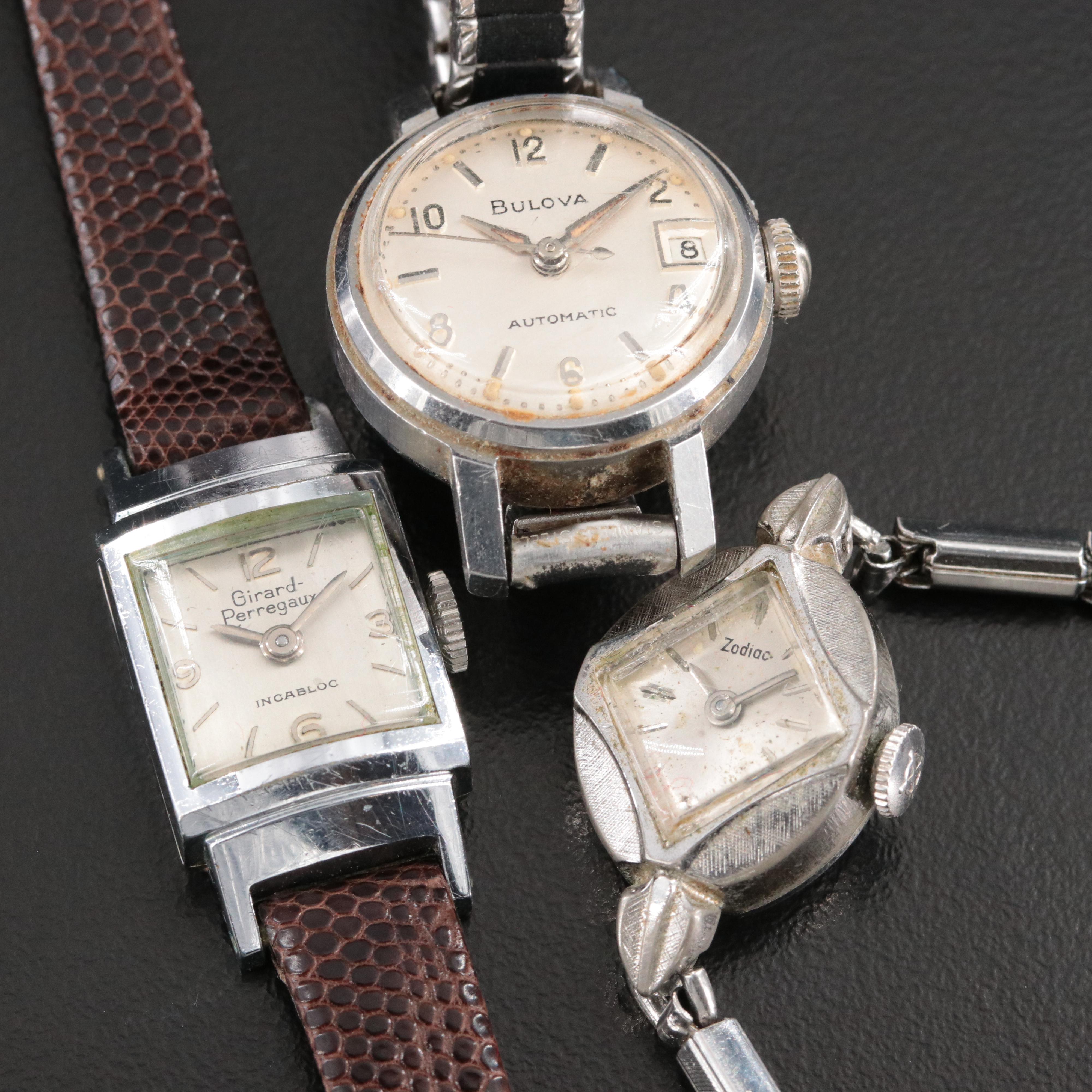 Vintage Bulova, Girard-Perregaux & Bulova Watches